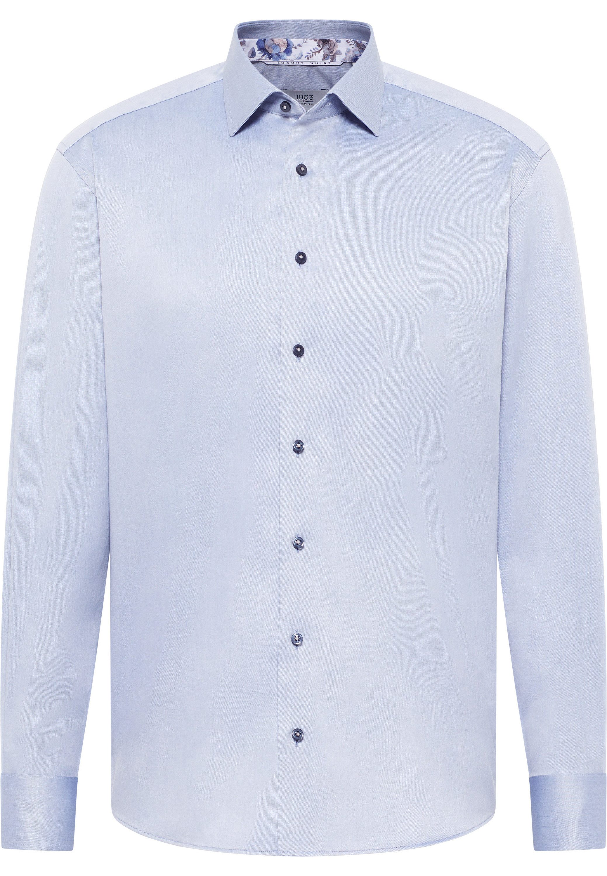 Eterna Overhemd met lange mouwen Comfort fit NON IRON (strijkvrij)