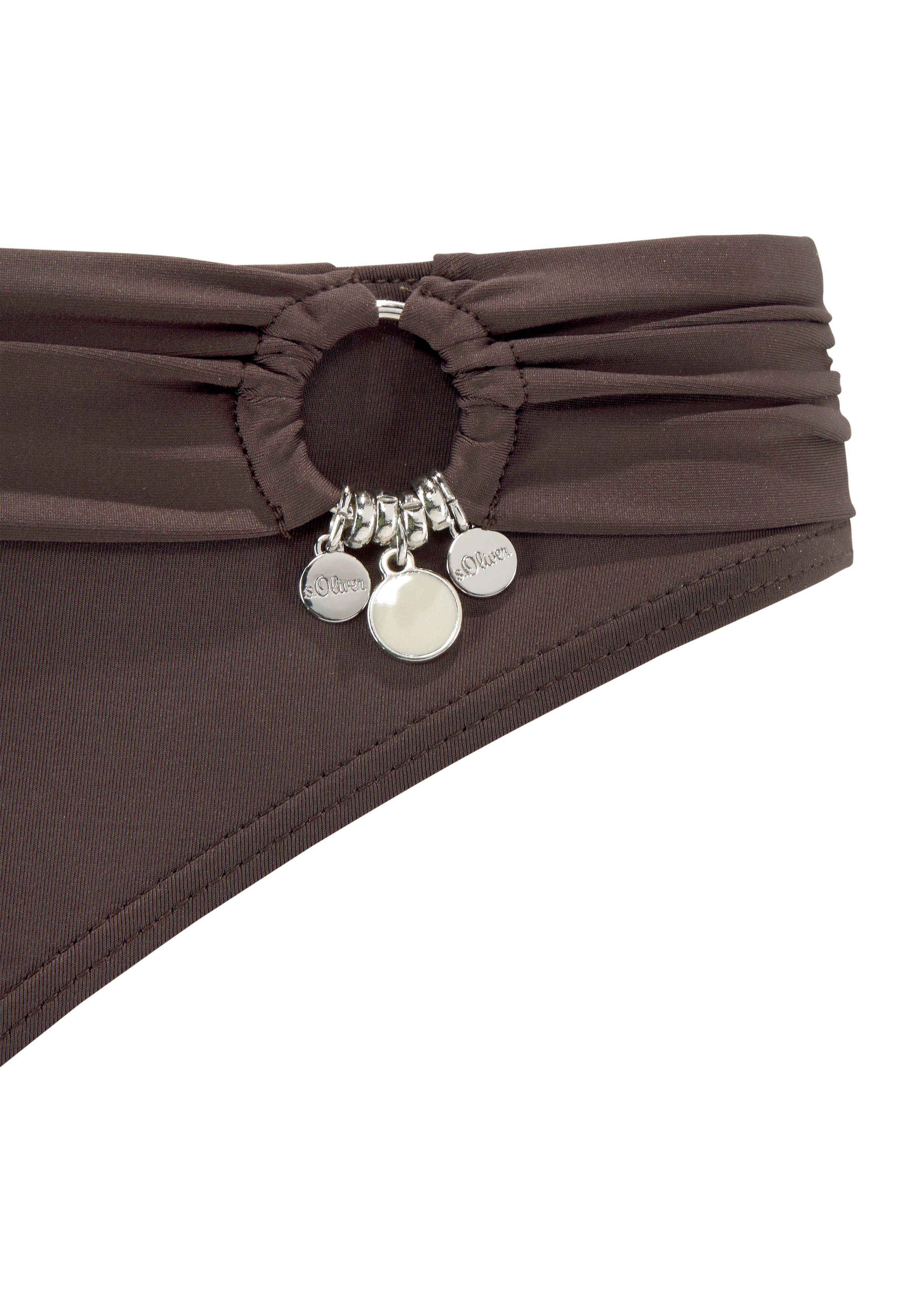 s.Oliver RED LABEL Beachwear Triangelbikini TONIA met uitneembare cups, om de nek te binden, sluiting op de rug