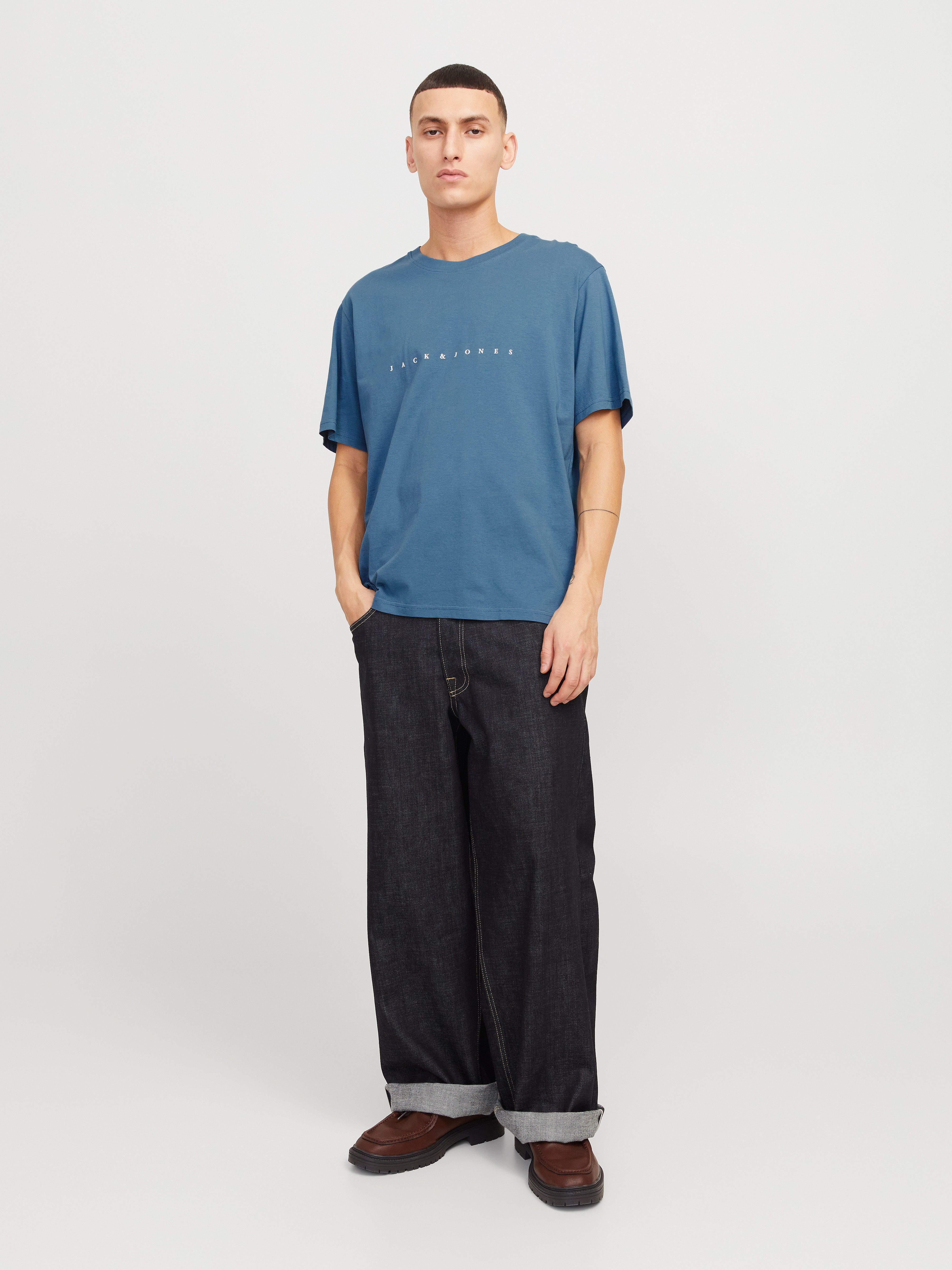 Jack & Jones Shirt met ronde hals JJESTAR JJ TEE SS NOOS