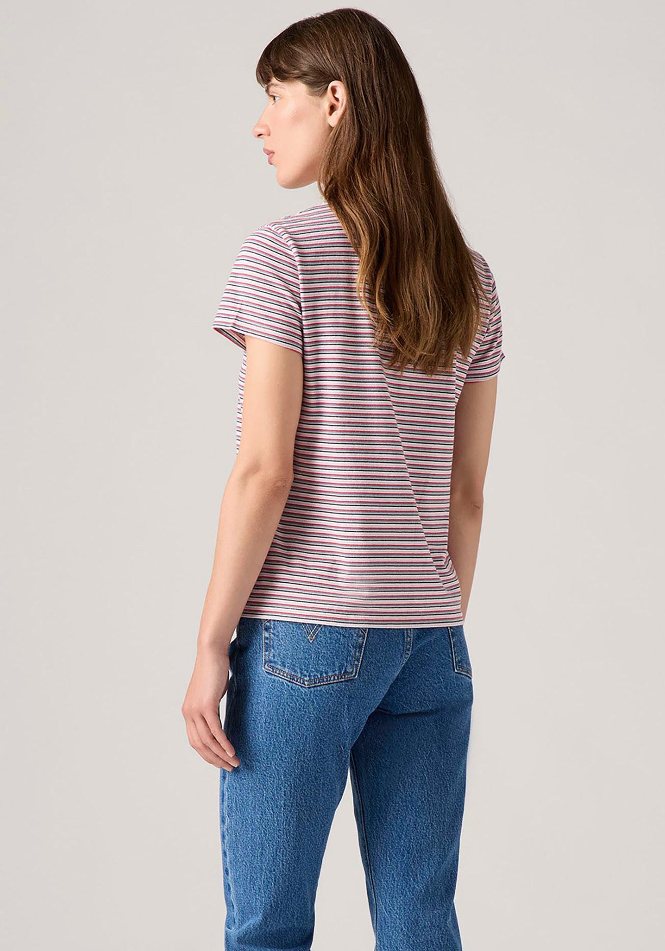 Levi's® T-shirt The Perfect Tee met klein logoborduursel