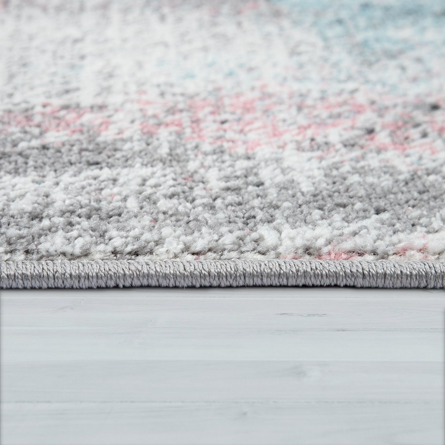 Paco Home Vloerkleed Petit 482 Korte pool, modern abstract motief, pastelkleuren