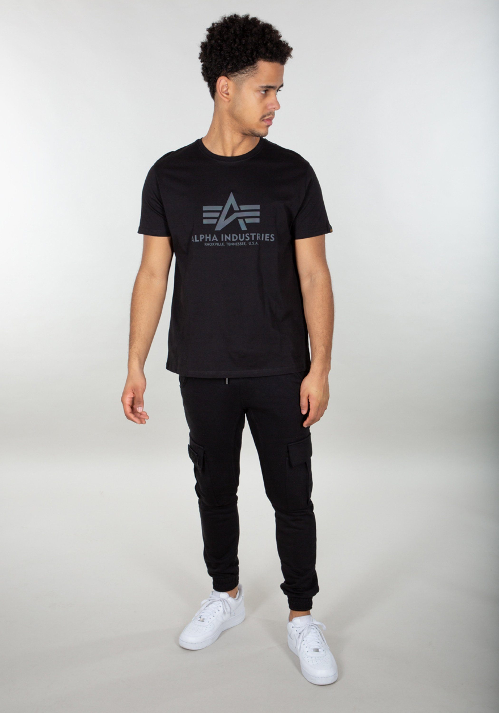 Alpha Industries T-shirt Alpha Industries Men - T-Shirts Basic T Rainbow Reflective