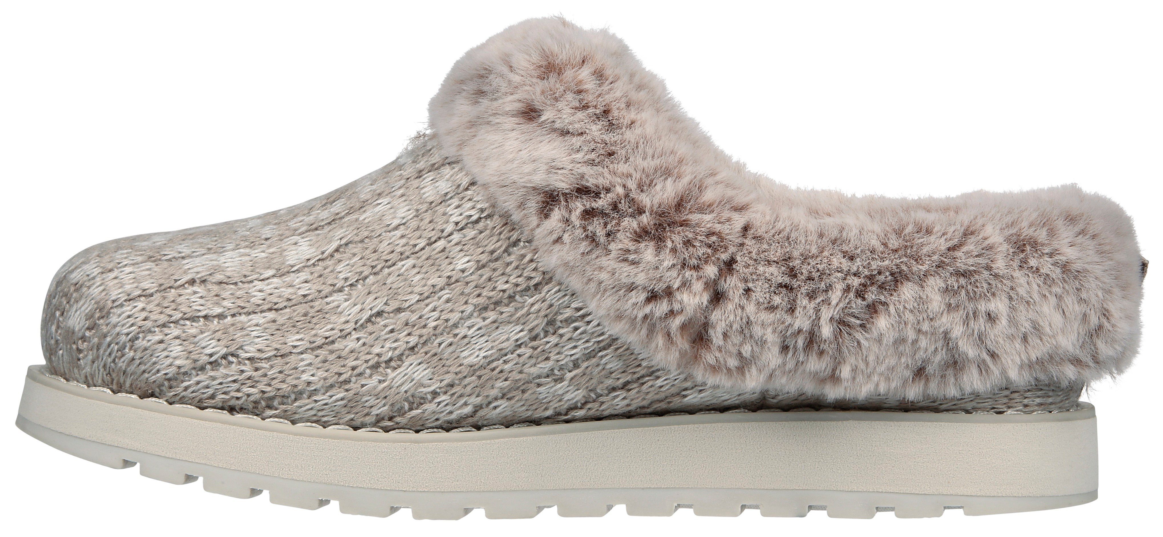Skechers Pantoffels KEEPSAKES - ICE ANGEL Huisschoen in brei-look