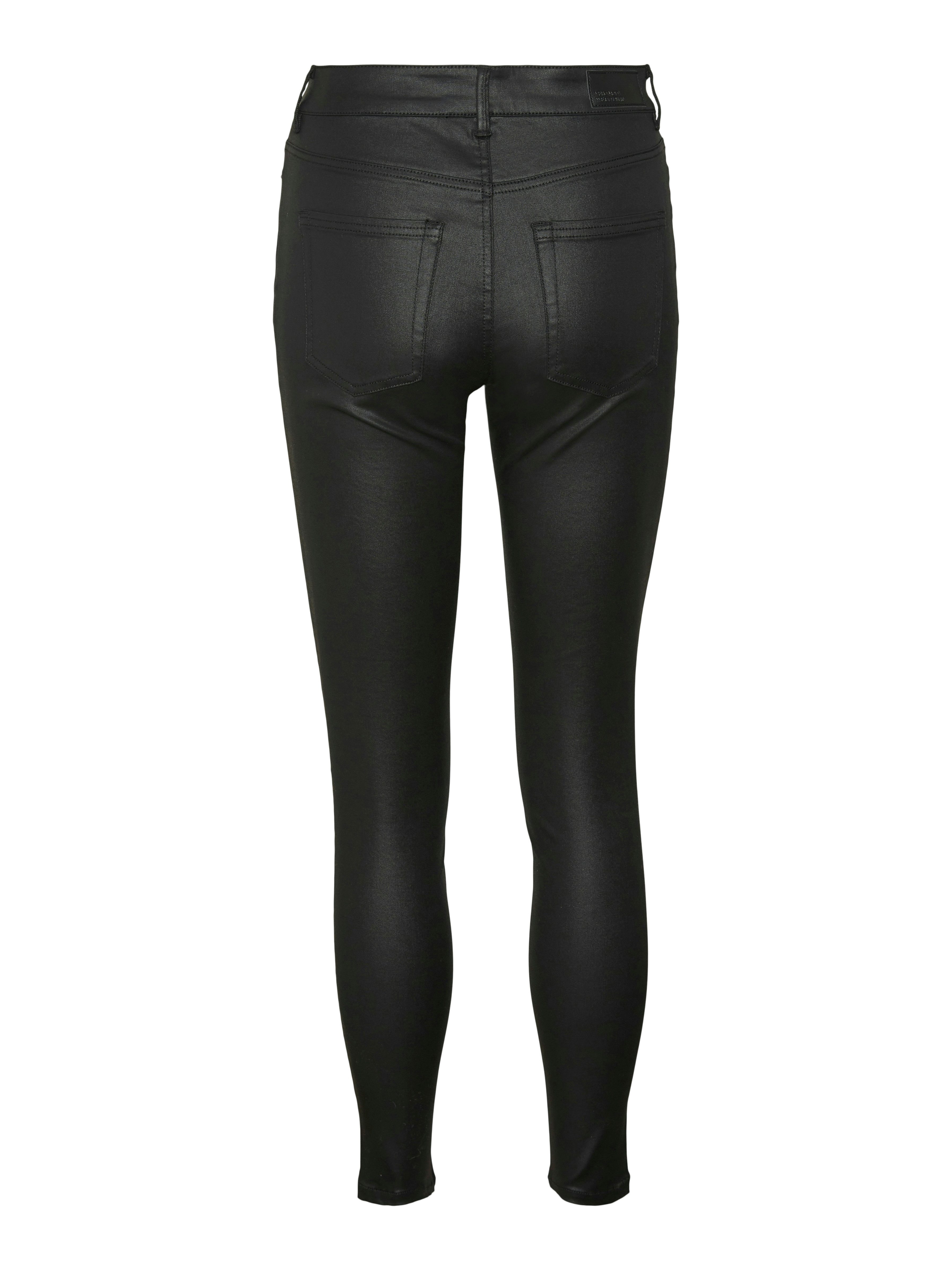 Vero Moda Skinny fit jeans VMFLASH MR SKINNY COATED PANTS NOOS