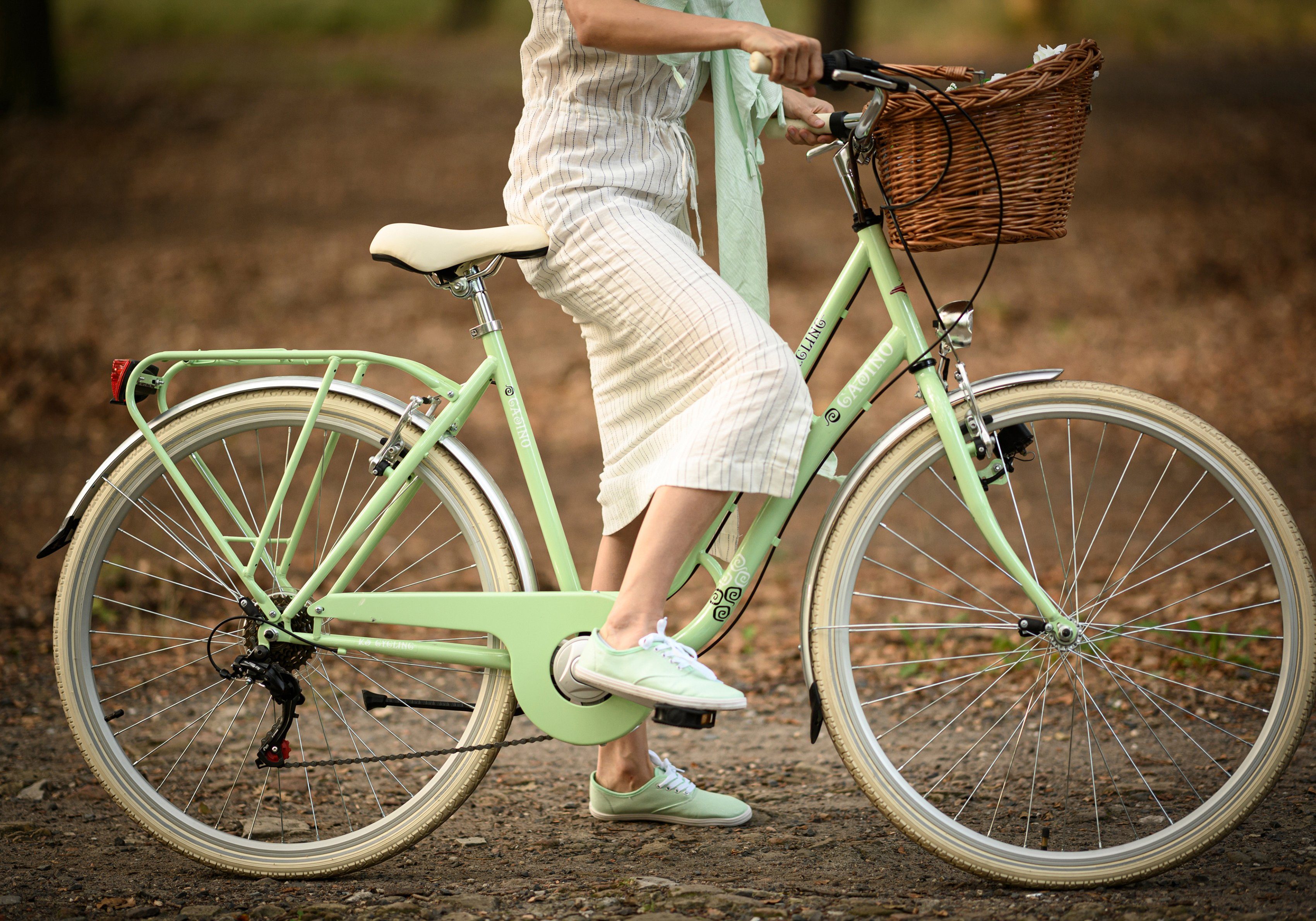 KS Cycling Citybike Casino voor dames en heren, kettingversnelling