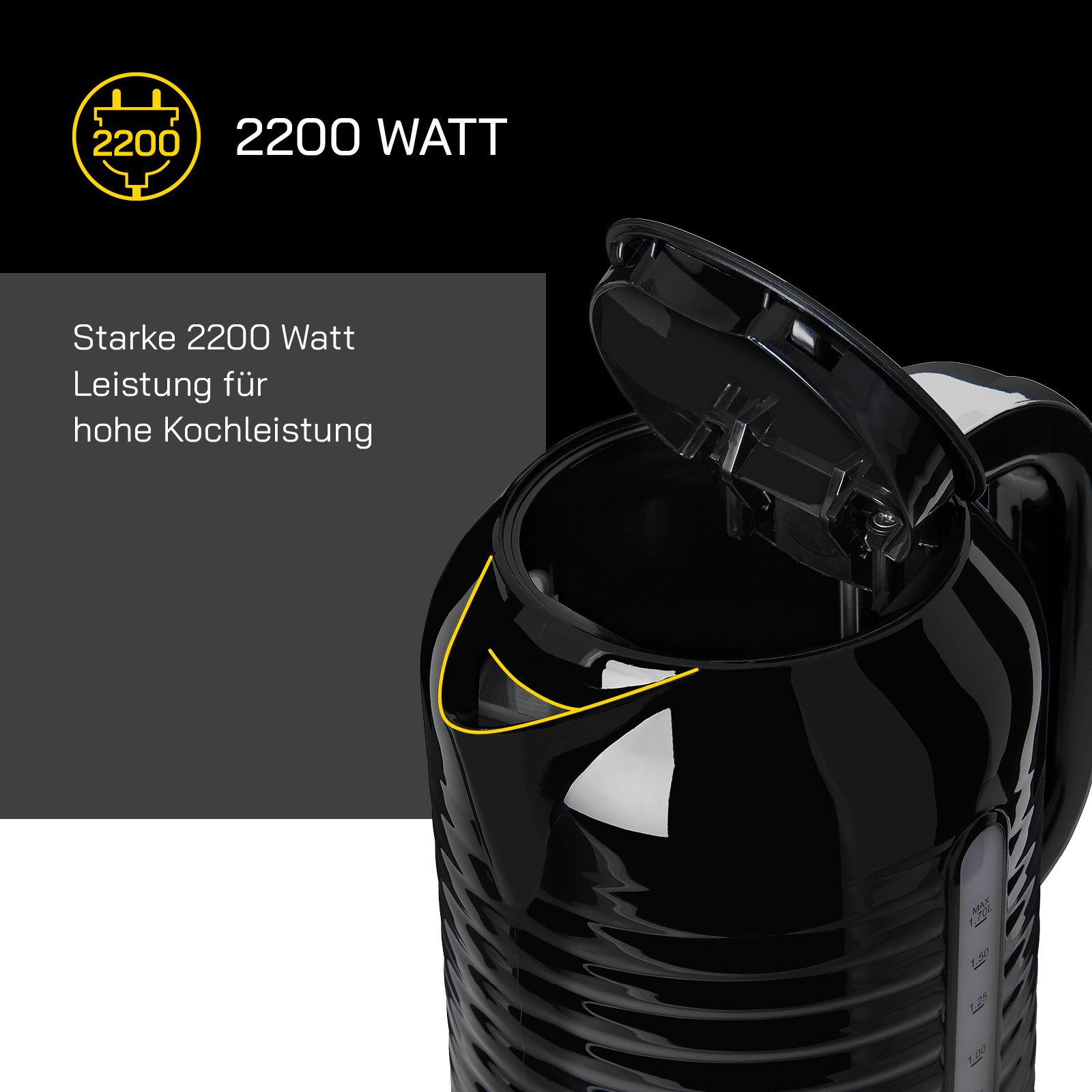 Gutfels Waterkoker WATER 3300 C