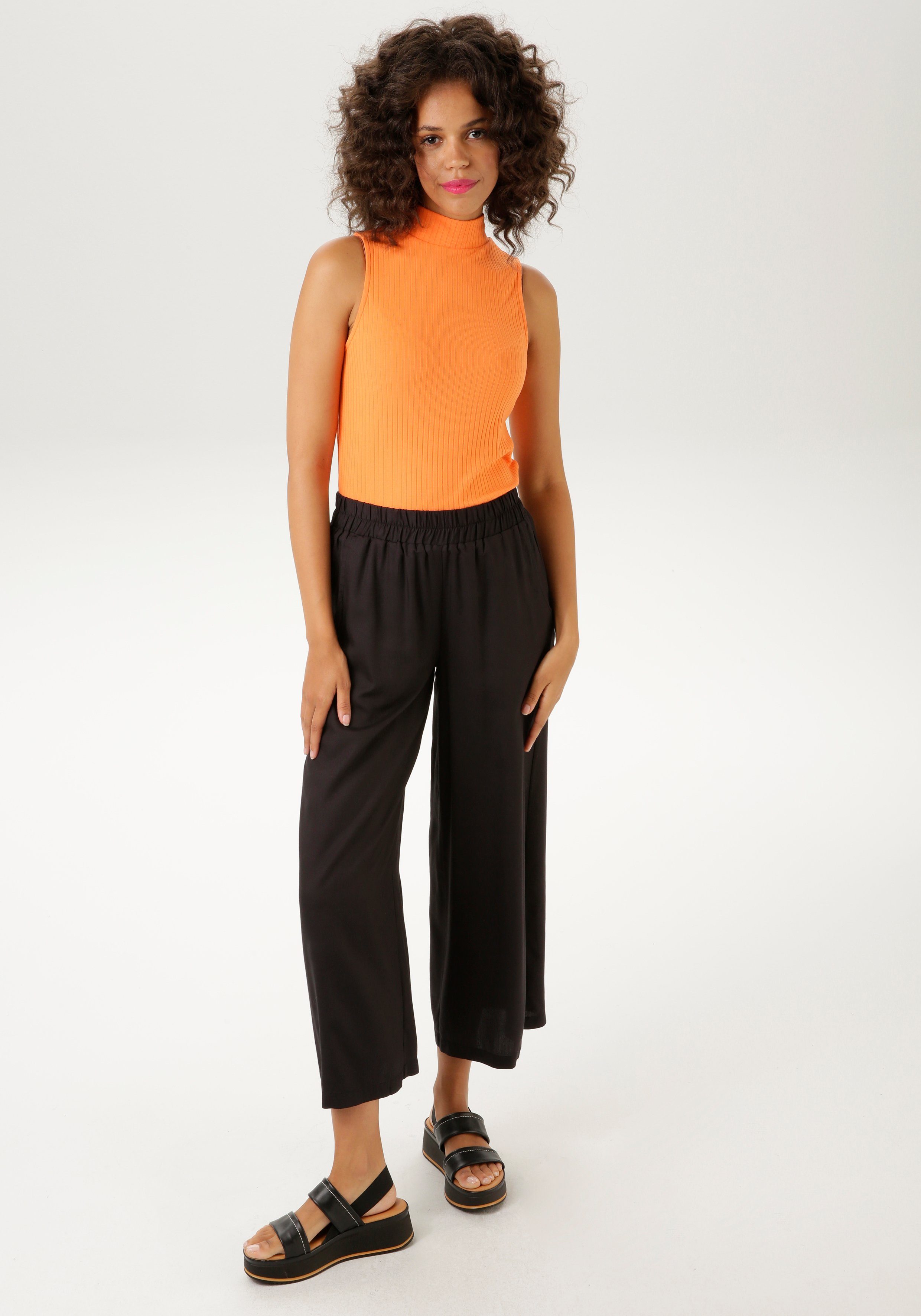 Aniston CASUAL Comfortbroek in trendy 7/8-lengte