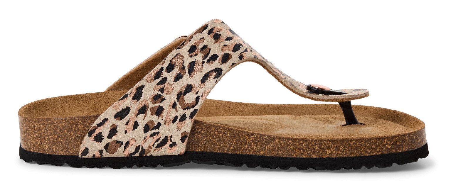 Tamaris Teenslippers Corra zomerschoen, slippers met comfortabele tussenstuk voor de tenen