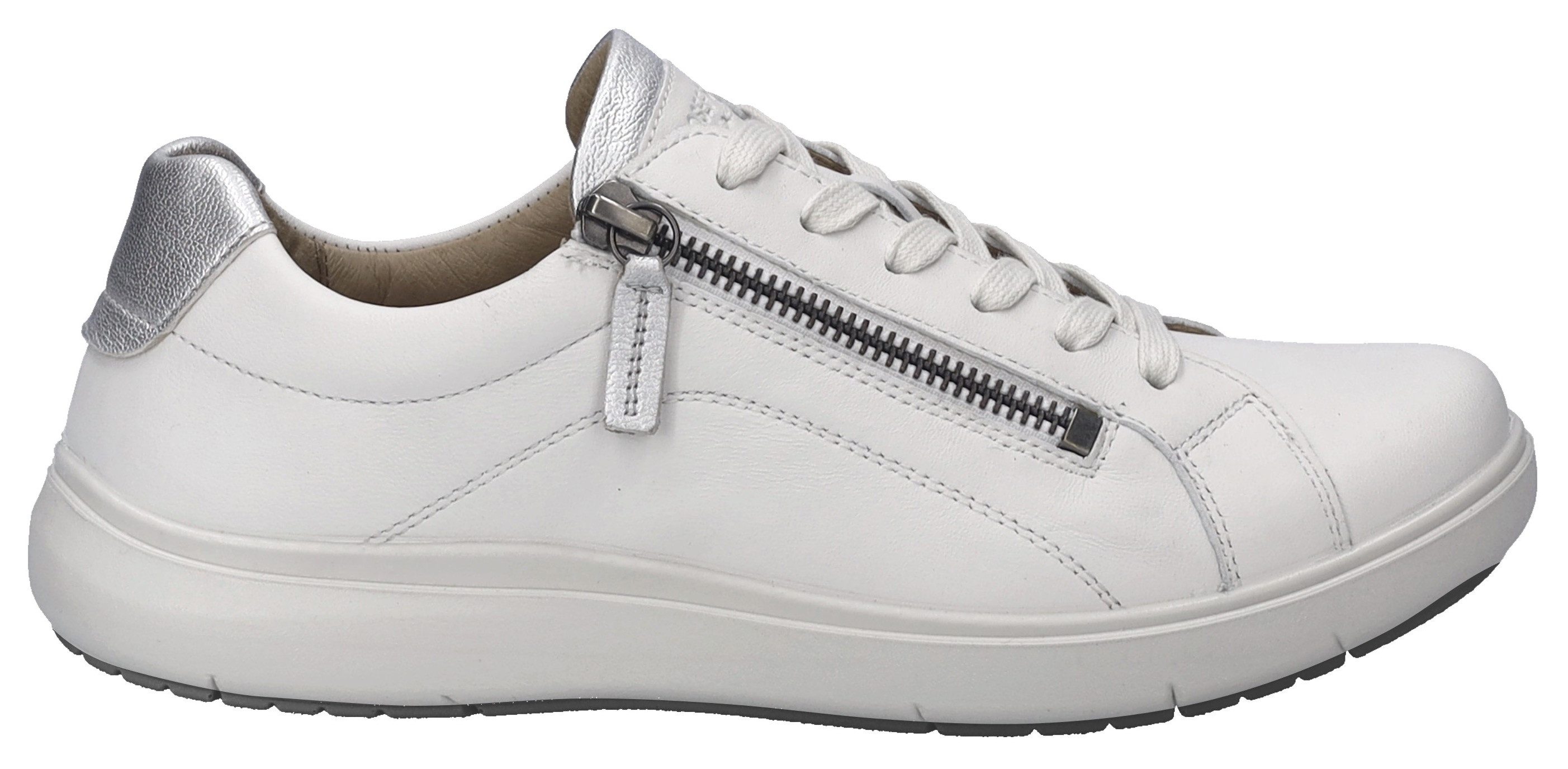 Josef Seibel Sneakers Megan 01 , veterschoenen, comfort schoen met extra rits