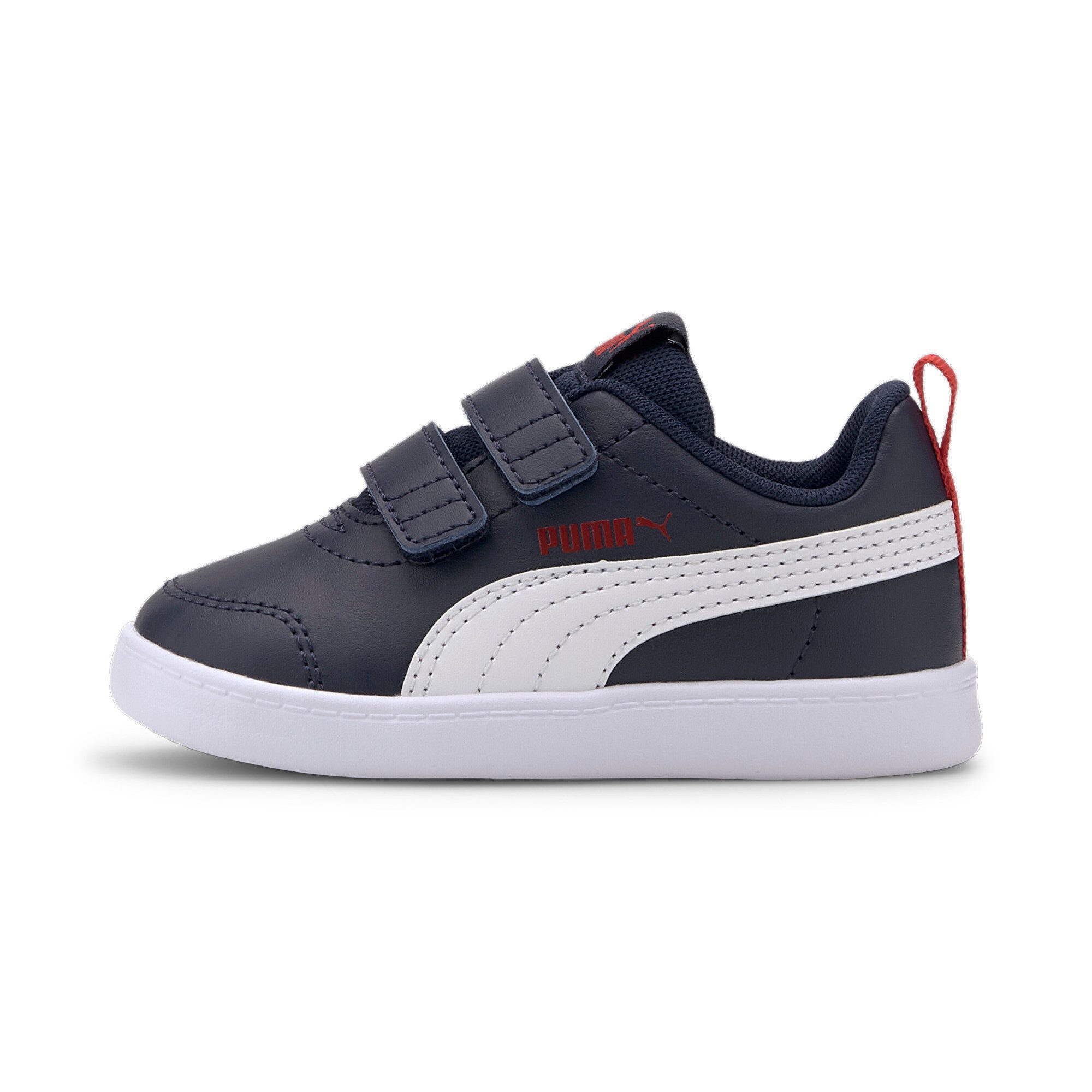 PUMA Sneakers Courtflex v2 V Inf met klittenband voor kleuters