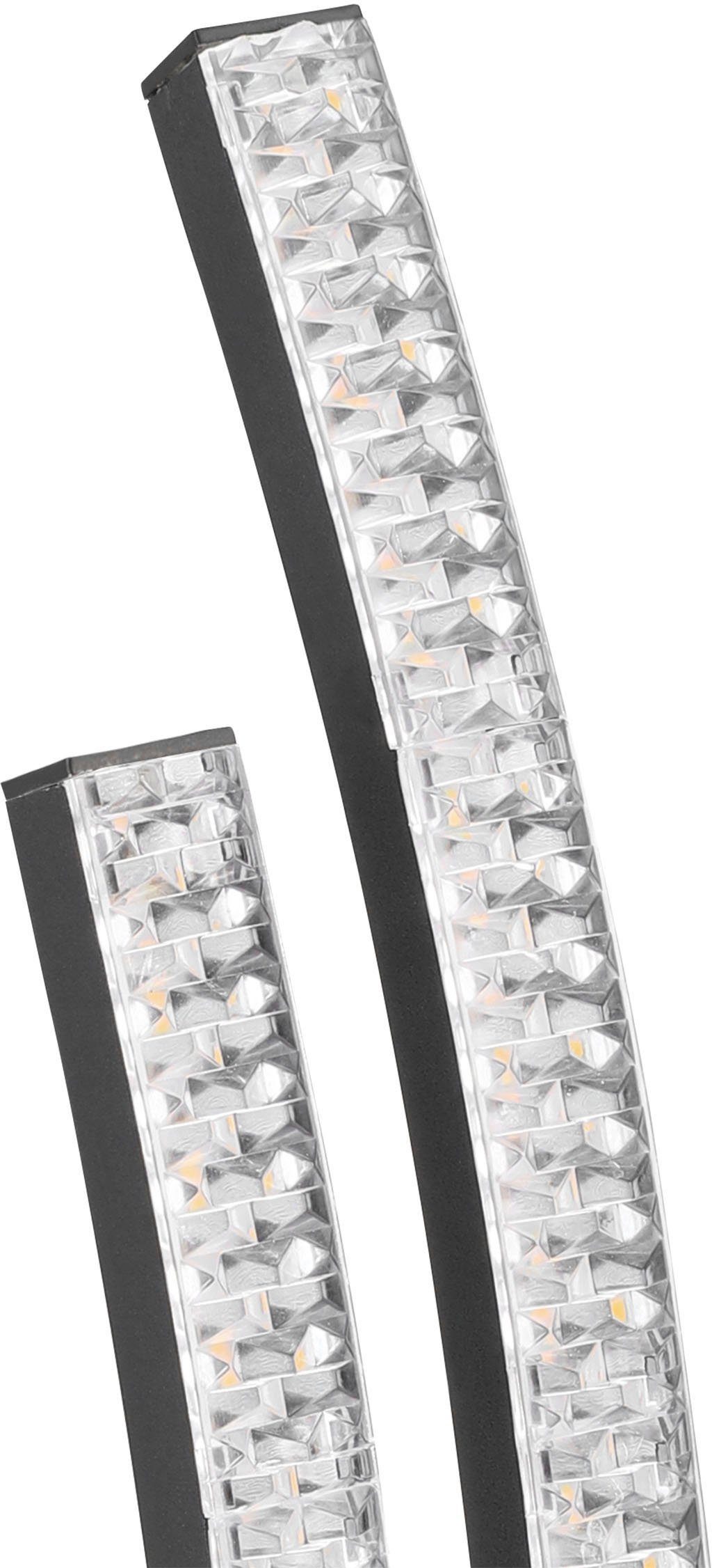 EGLO Tafellamp LEJIAS Tafellamp in zwart van staal - 8W - warmwit (1 stuk)