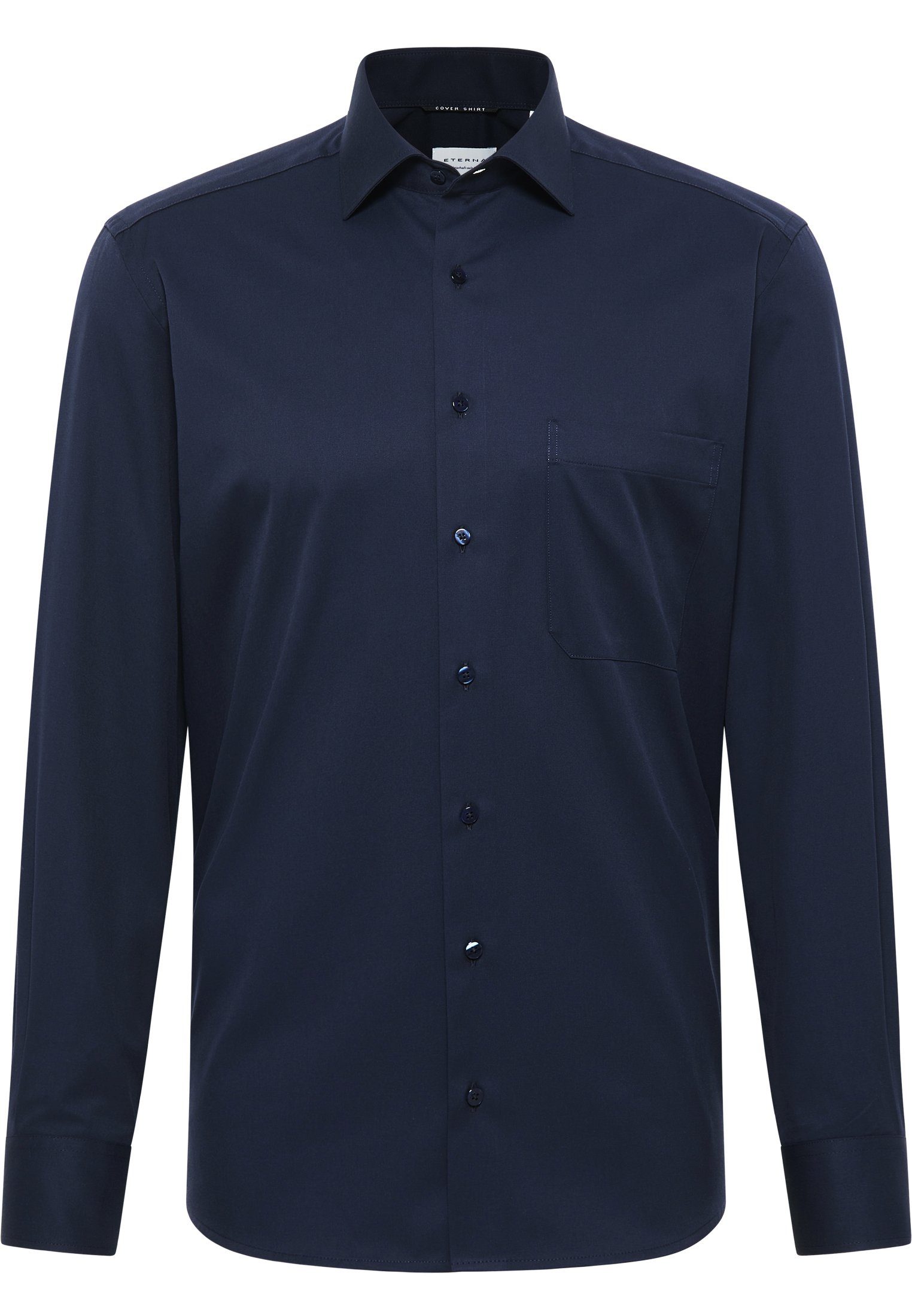 Eterna Overhemd met lange mouwen Comfort fit NON IRON (strijkvrij)