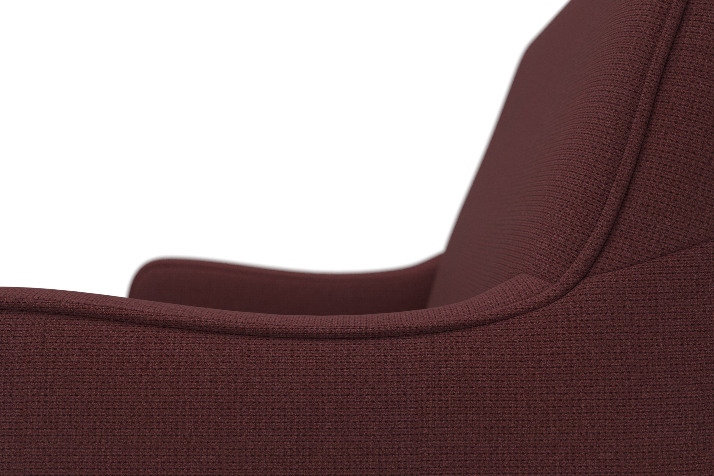 Home affaire Fauteuil County met engelse naad en binnenveringsinterieur (1 stuk)