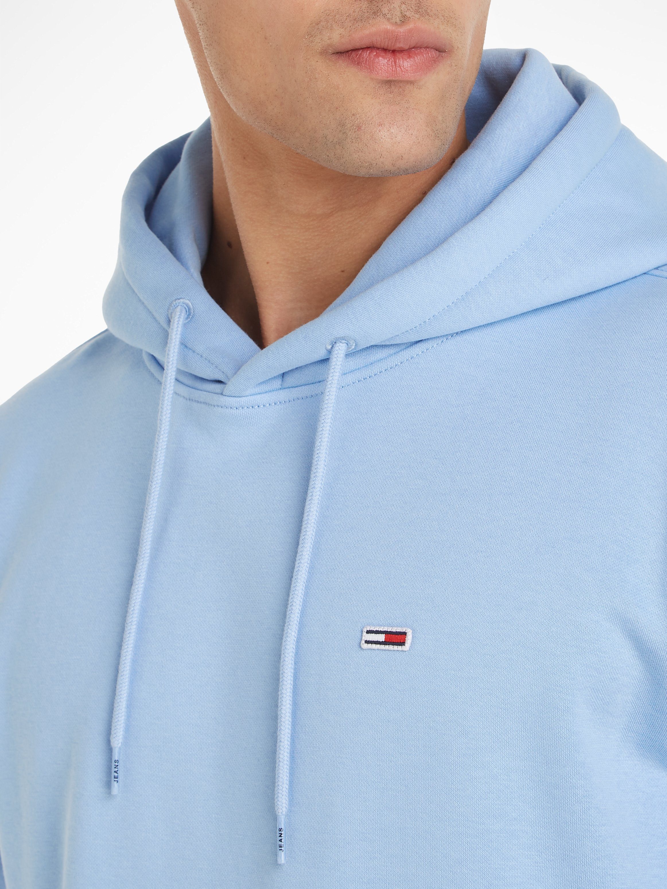 TOMMY JEANS Hoodie TJM REGULAR FLEECE HOODIE met warme zachte binnenkant (1-delig)