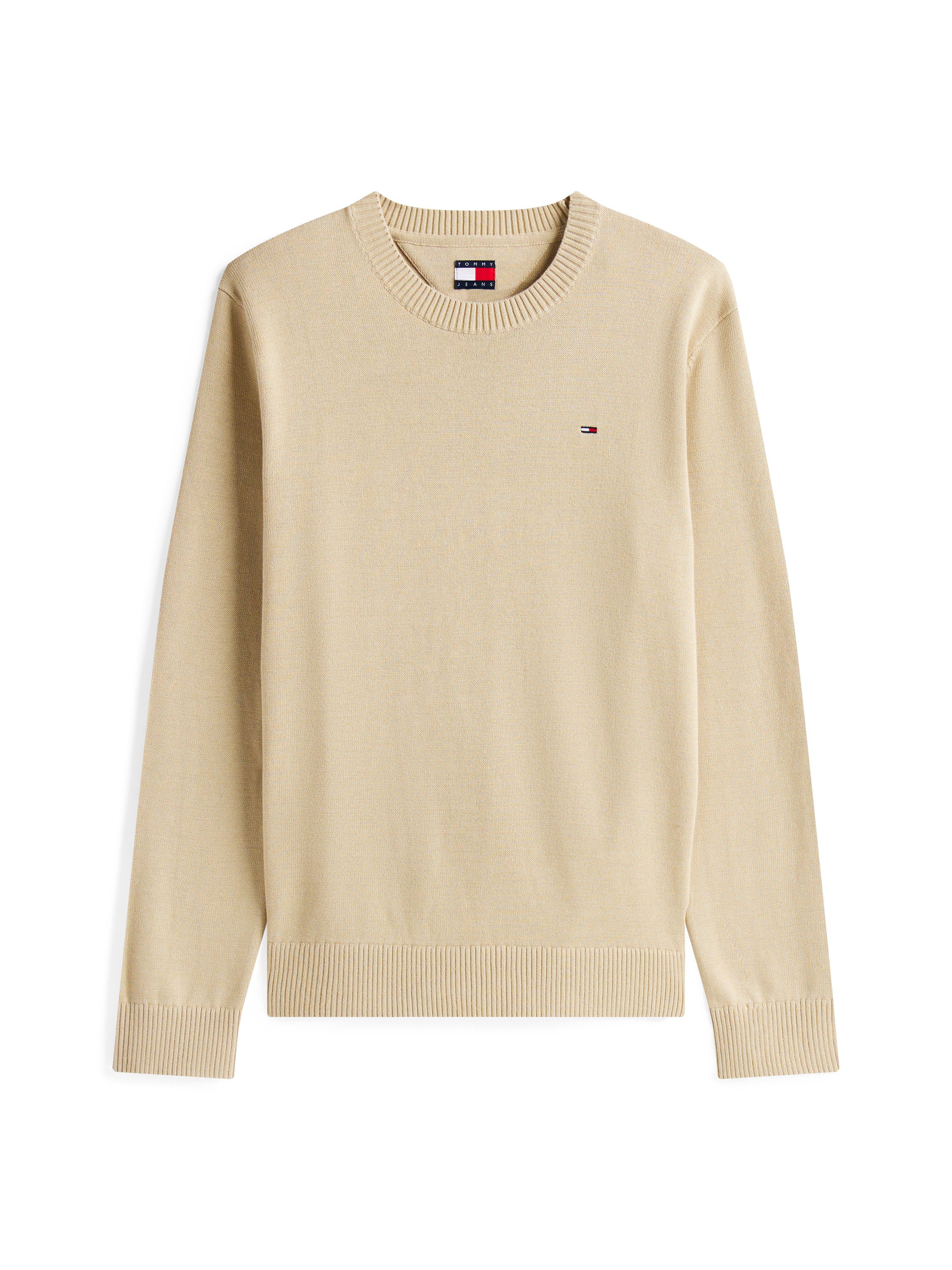 TOMMY JEANS Trui met ronde hals TJM SLIM ESSENTIAL LIGHT SWEATER