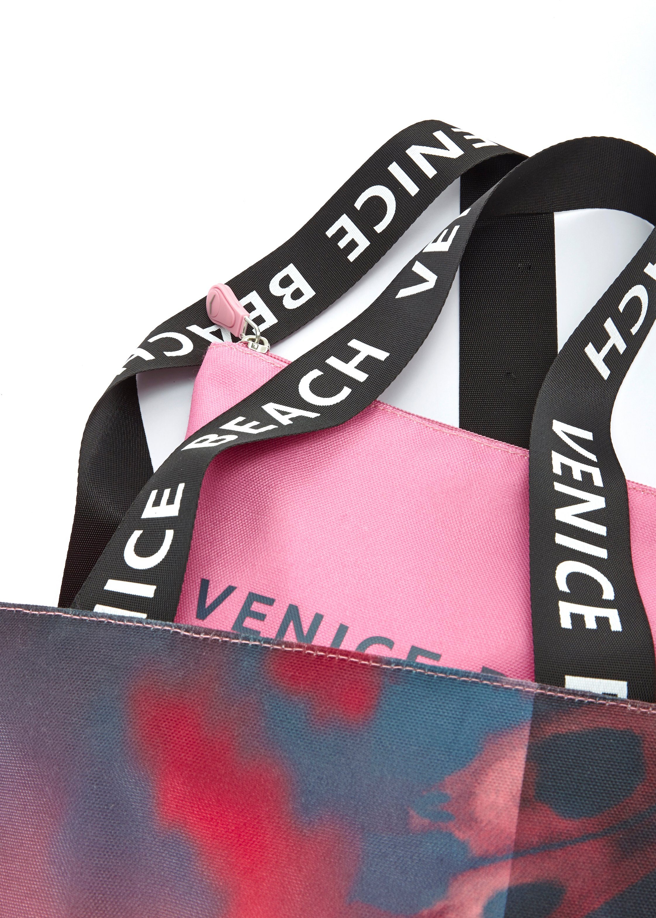 Venice Beach Shopper Handtas, schoudertas, grote tas, draagtas VEGAN