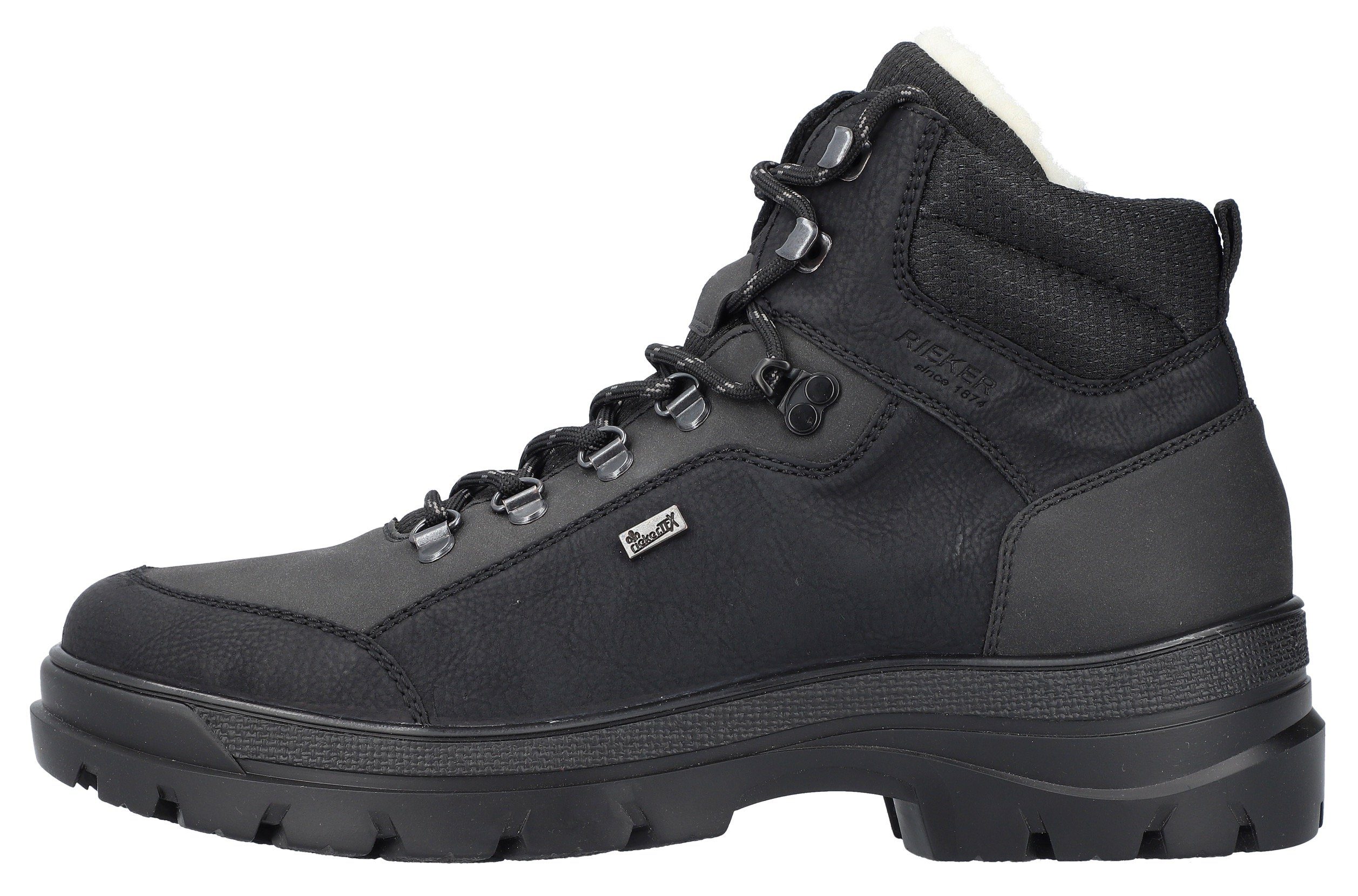 Rieker Winterlaarzen Flip Grip outdoorlaarzen met omklapbare spikes aan de loopzool, tex-membraan