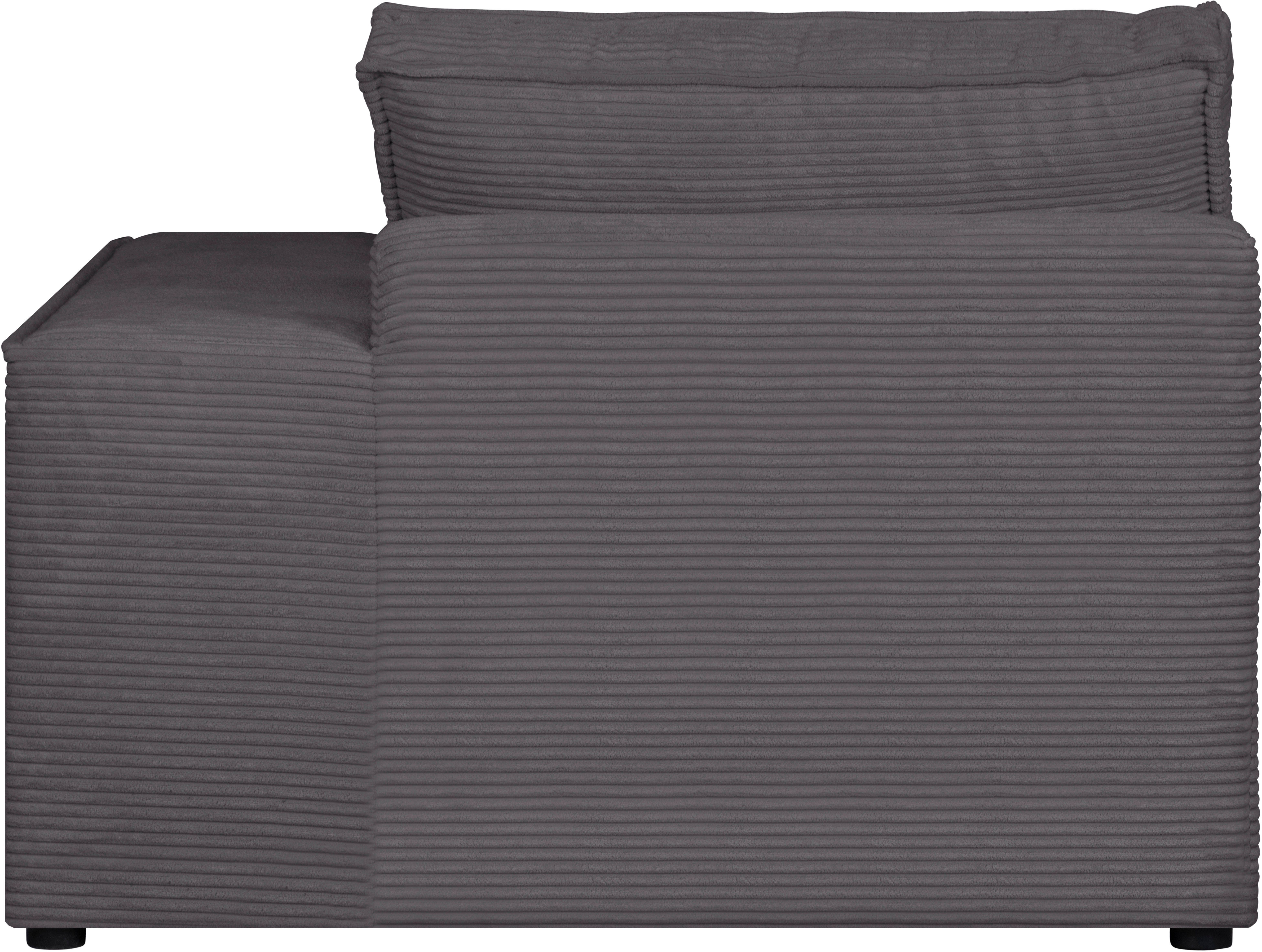 RAUM.ID Sofaelement Florid als deel van een modulaire bank, stevig zitcomfort, ook in cord