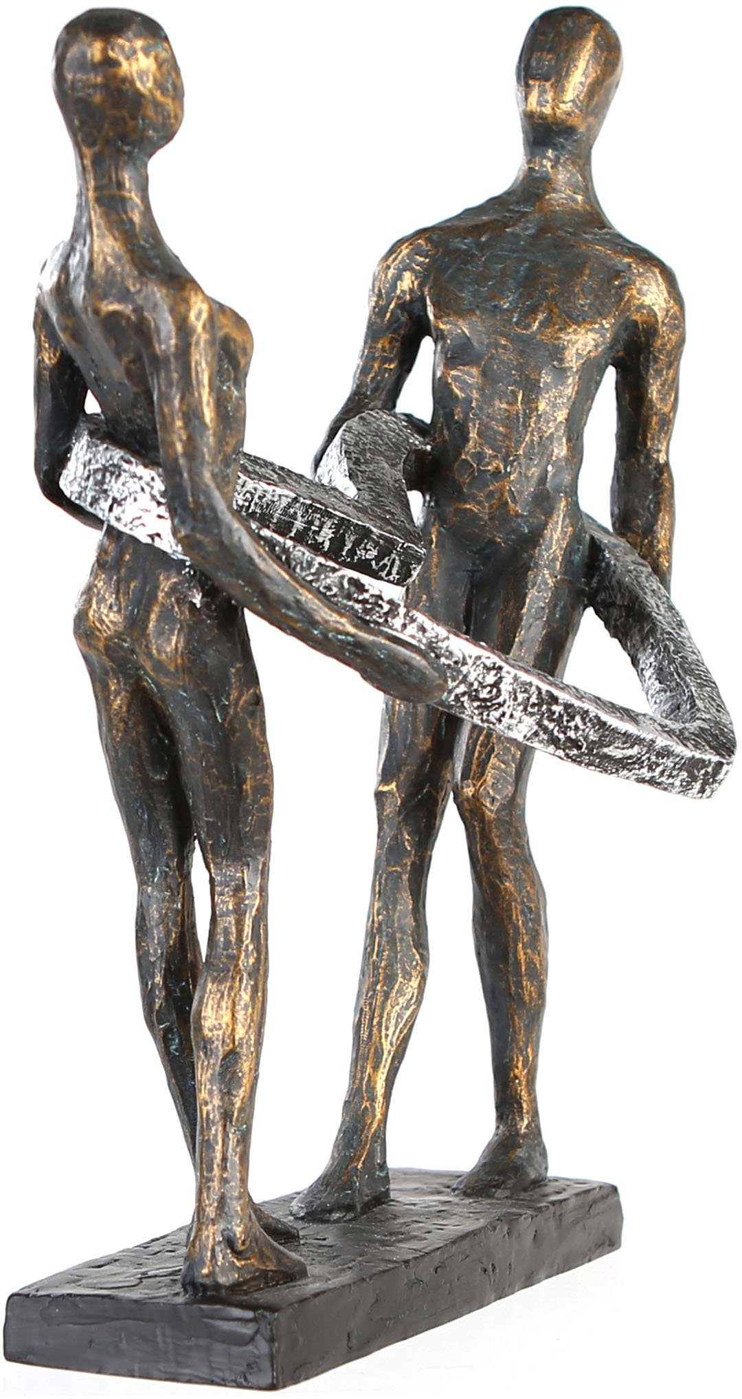 Casablanca by Gilde Decoratief figuur Sculptuur Connected Decoratief object, hoogte 31 cm, met teksthanger, woonkamer (1 stuk)