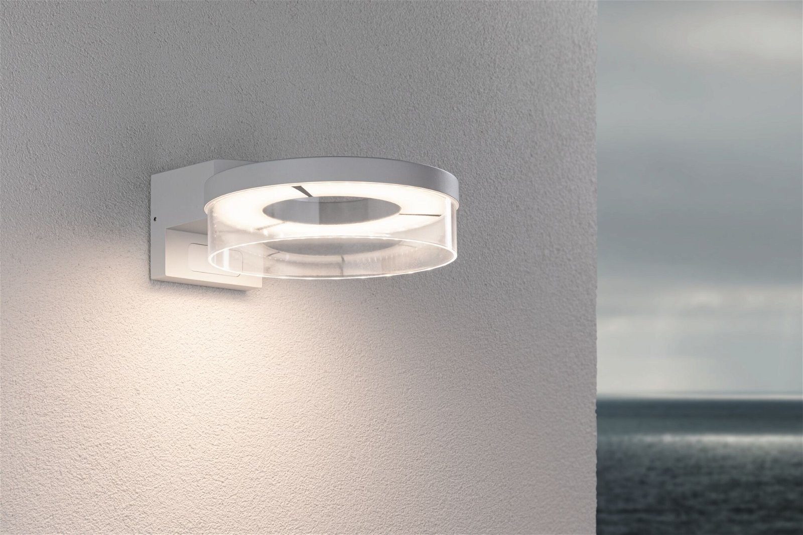 Paulmann Led-wandlamp voor buiten Capea IP44 231mm 3000K 700lm 230V aluminium (1 stuk)