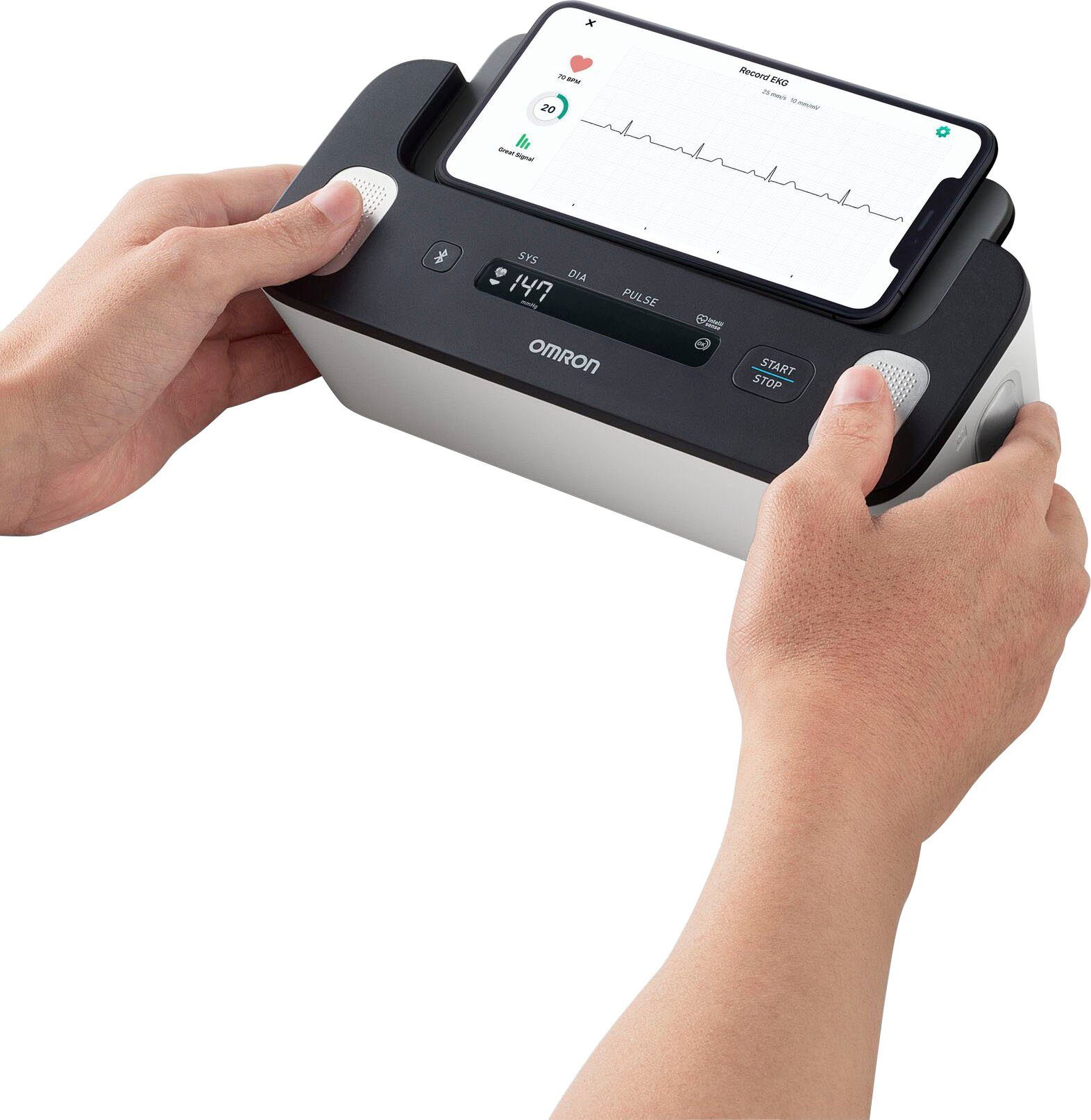 Omron Bloeddrukmeter Complete slimme bloeddruk- & ECG-meetinstrument