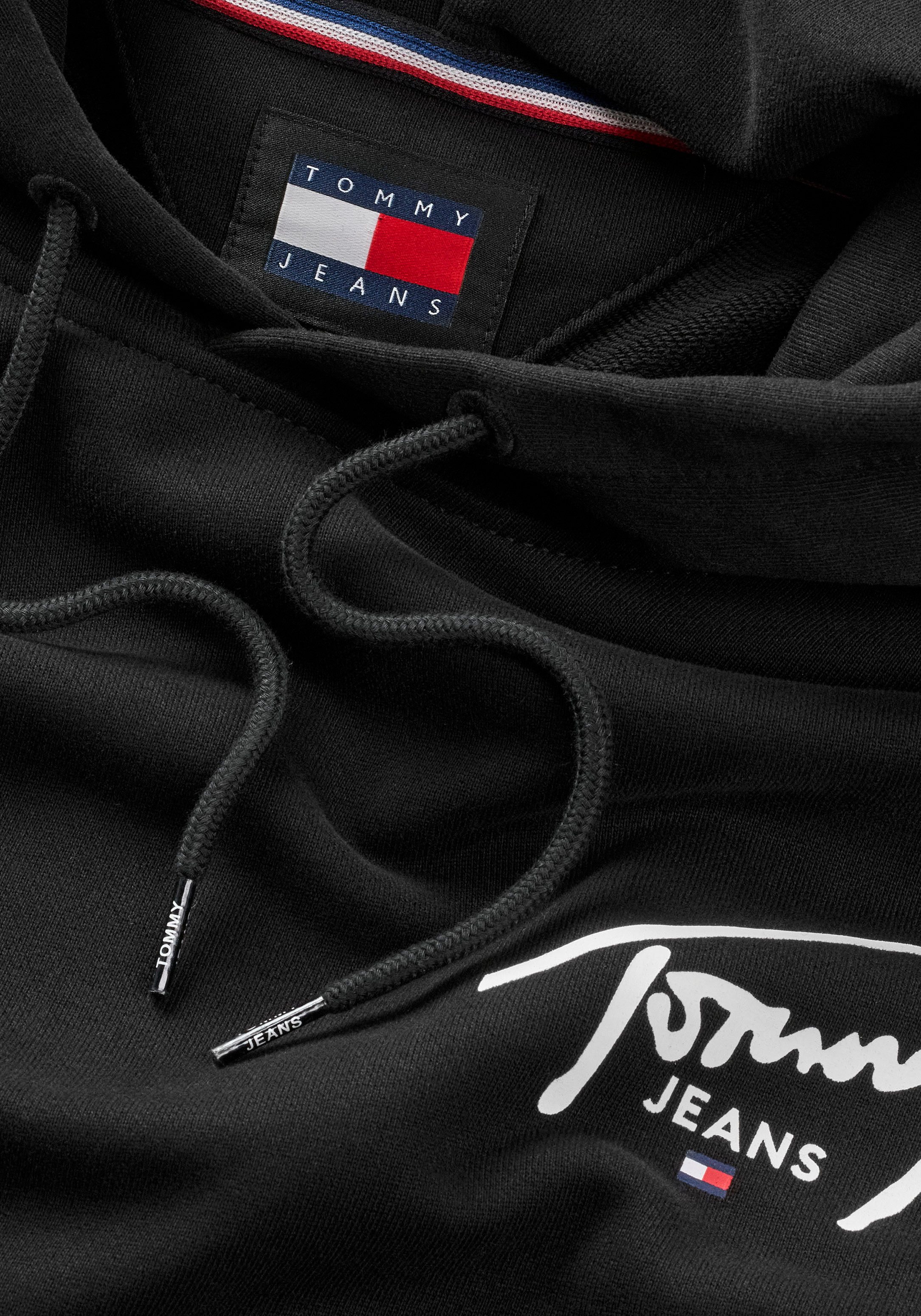 Tommy Jeans Plus Hoodie TJM REG ENTRY GRAPHIC HOODIE EXT