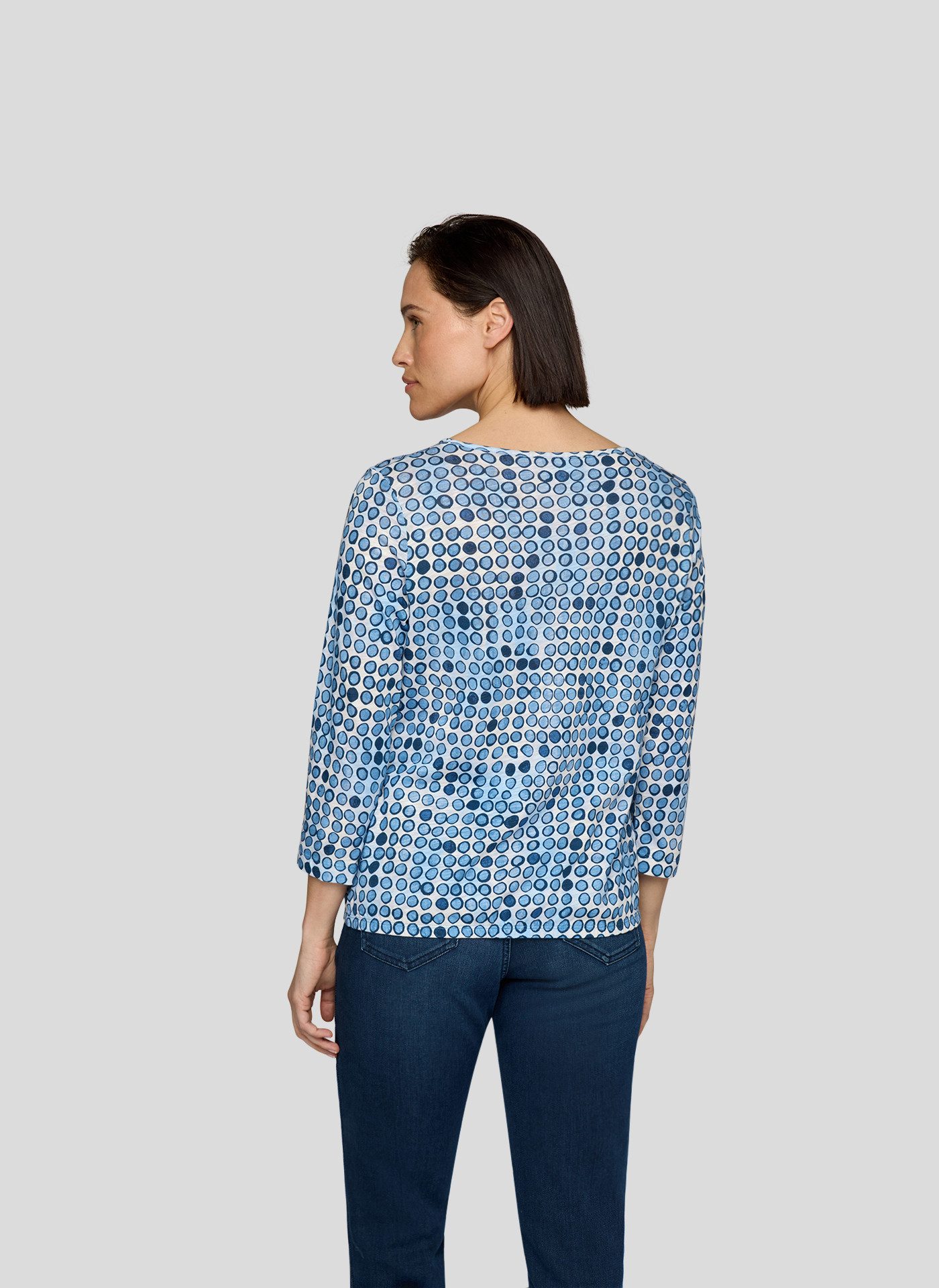 Rabe Shirt met 3/4 mouwen met print all-over