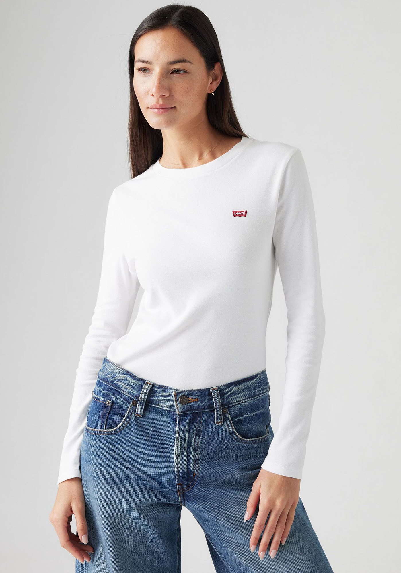 Levi's® Shirt met lange mouwen ESSENTIAL HM LS TEE