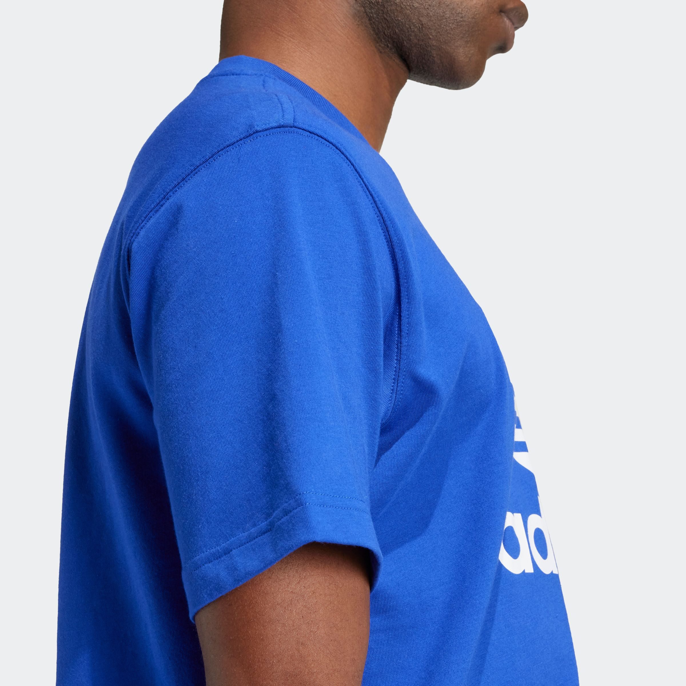 adidas Originals T-shirt TREFOIL T-SHIRT Basic shirt met grote trefoil logoprint