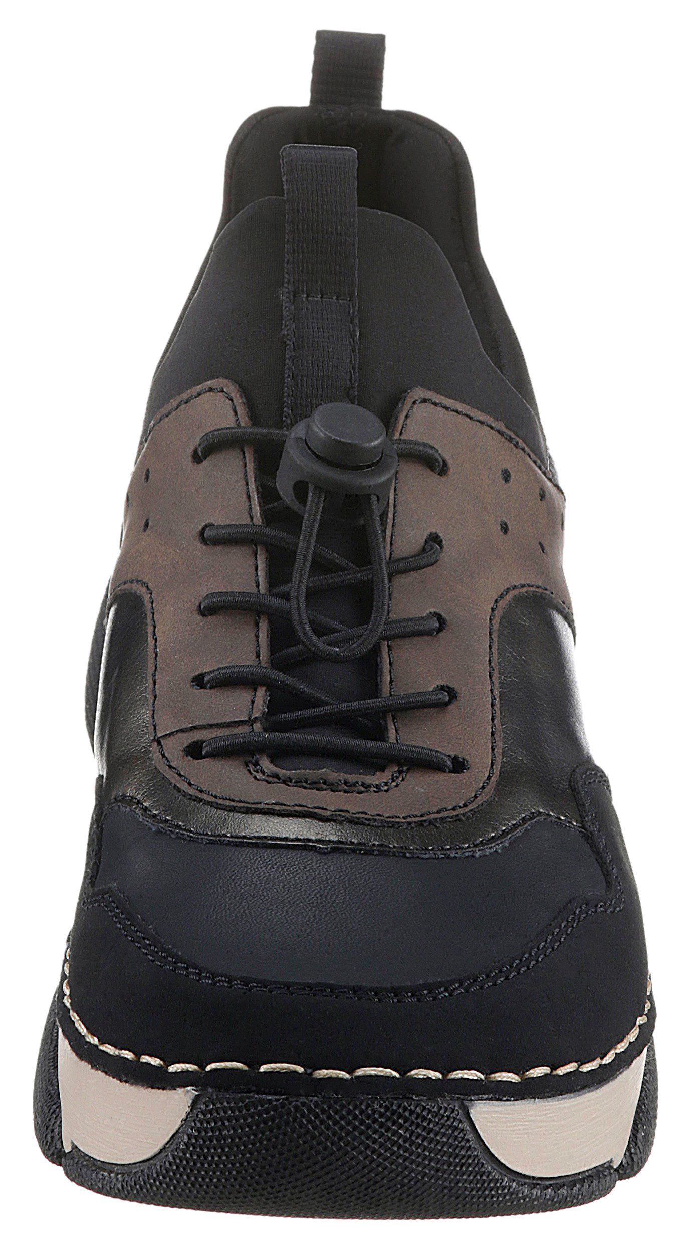 Rieker Slip-on sneakers , instapschoen, vrijetijdsschoen, lage schoen met snelle sluiting