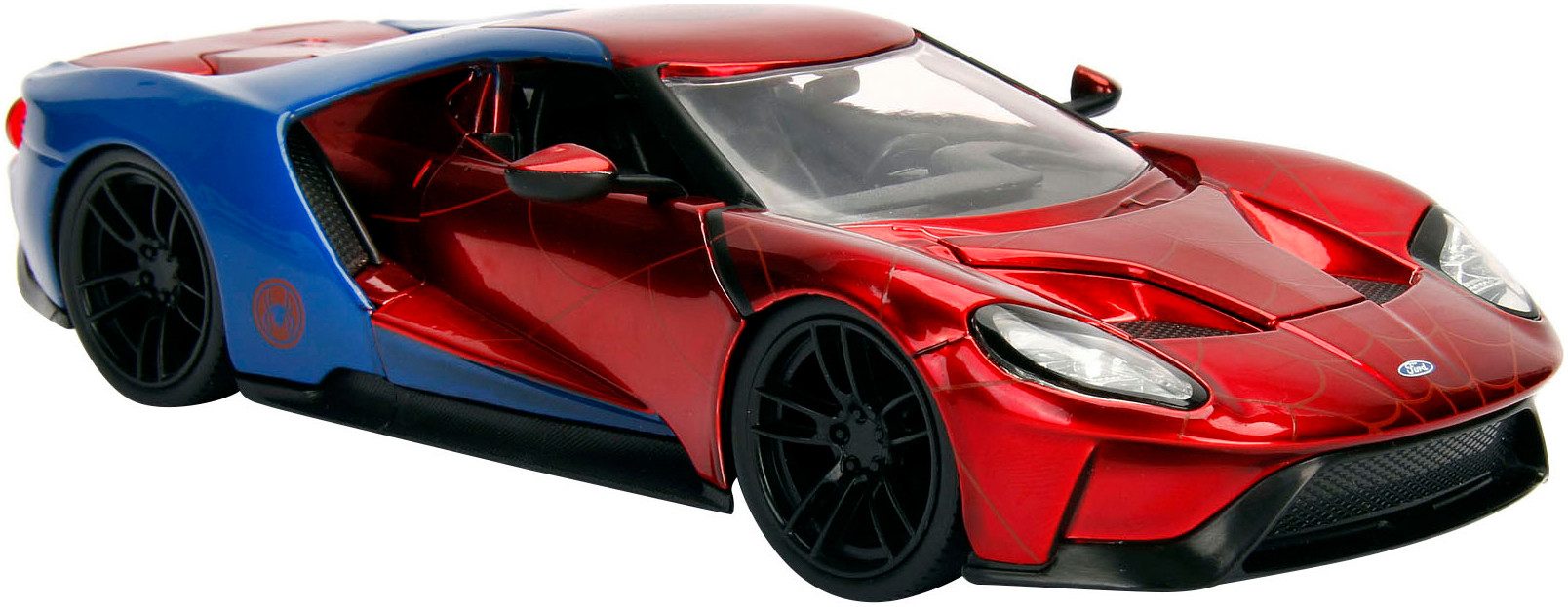 JADA Speelgoedauto Marvel Spiderman 2017 Ford GT 1:24