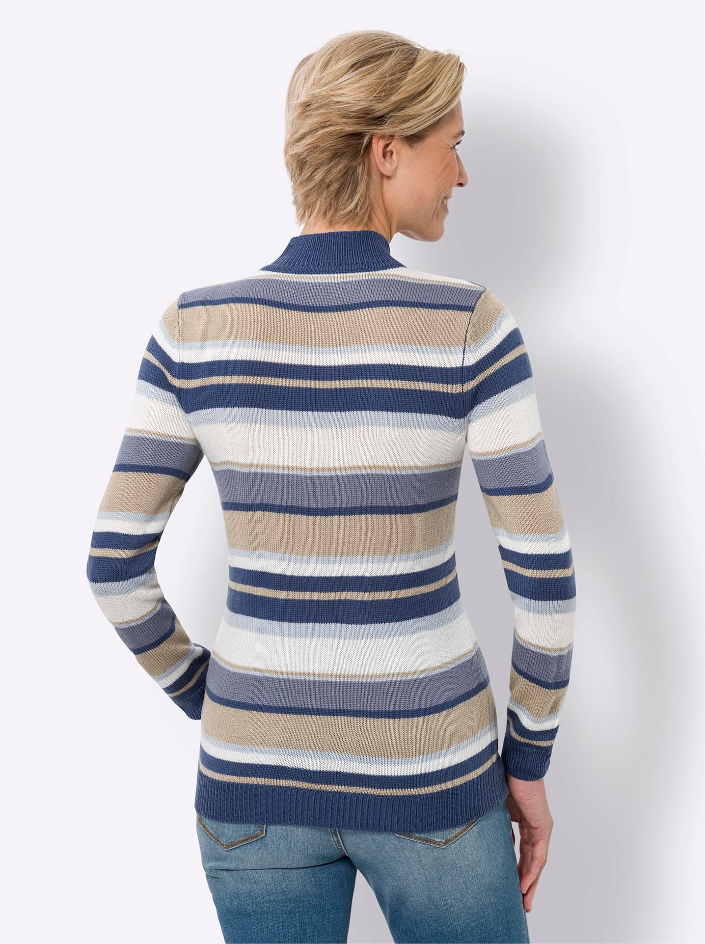 Classic Basics Trui met staande kraag Trui met opstaande kraag