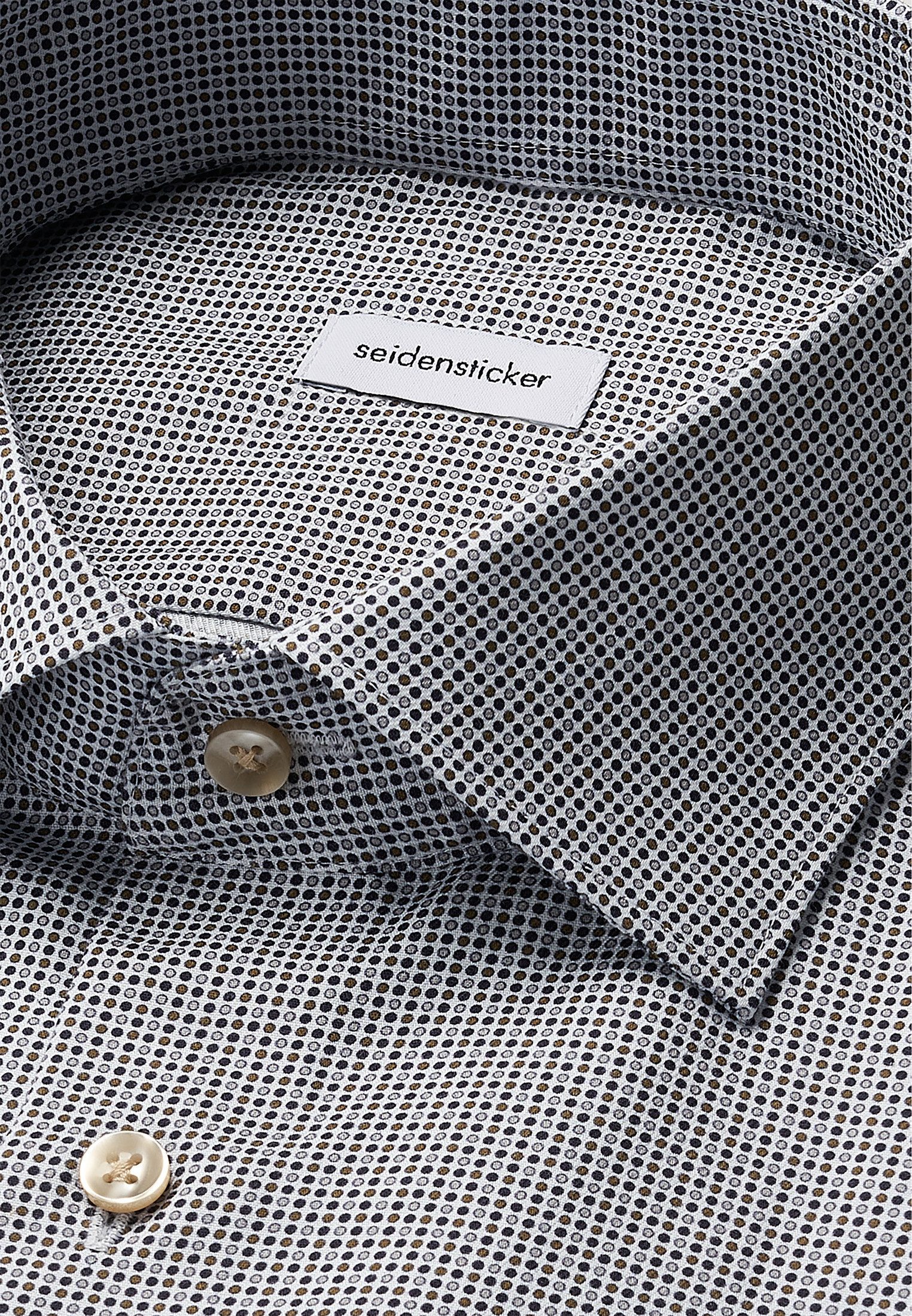 seidensticker Businessoverhemd Zwarte roos