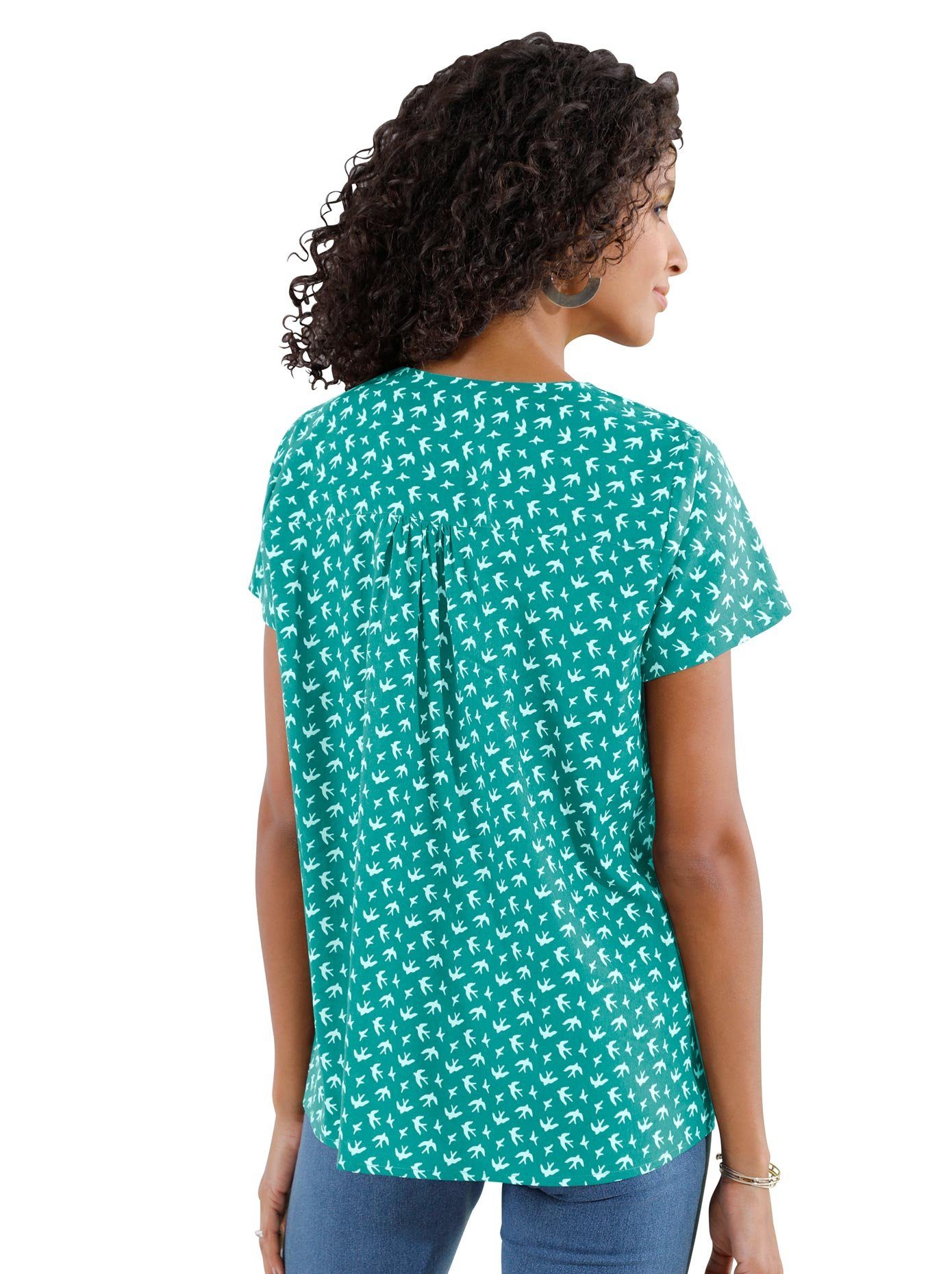 Classic Basics Gedessineerde blouse