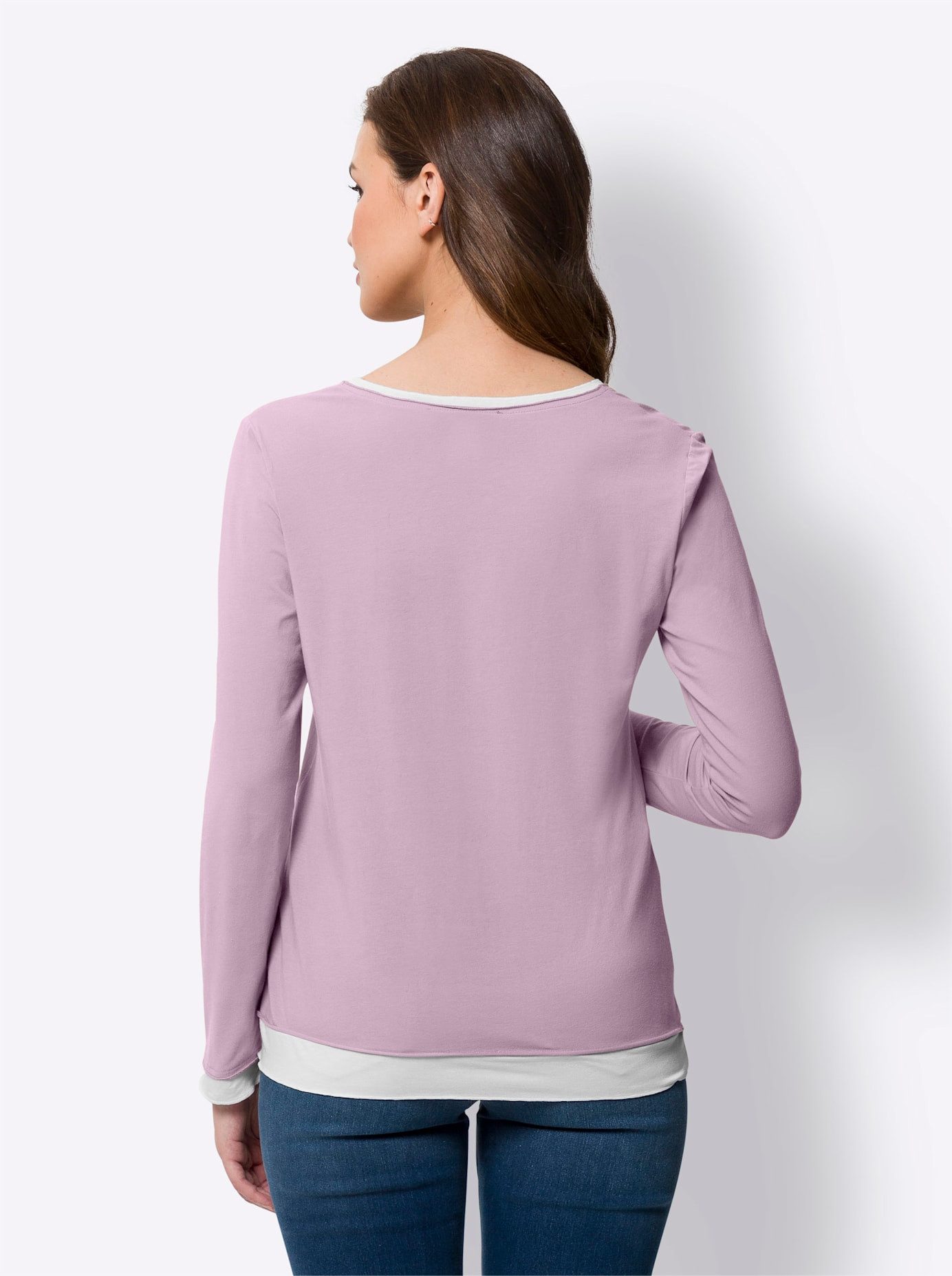 heine Shirt met lange mouwen T-shirt (1-delig)