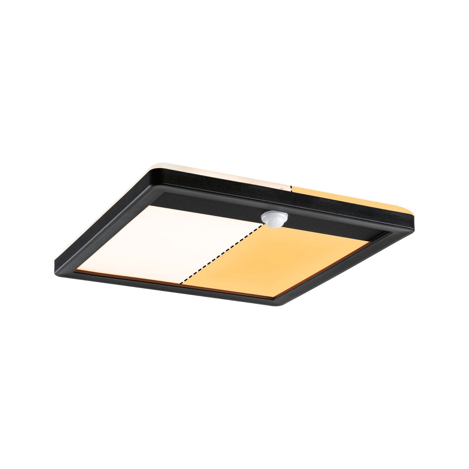 Paulmann Led-wandlamp voor buiten Buitenpaneel Lamina IP44 vierkant 250x47mm 14W 920lm 230V kunststof (1 stuk)