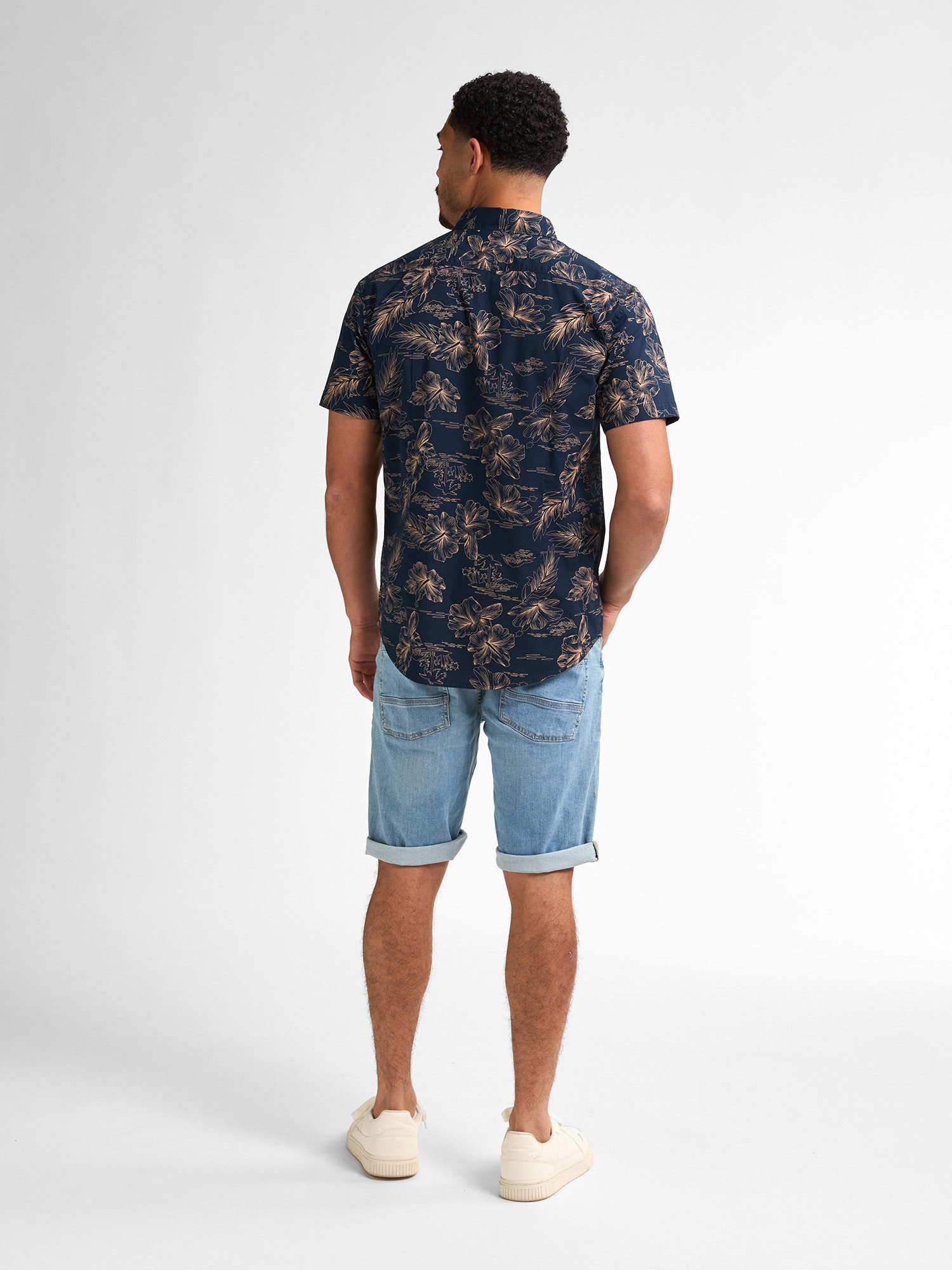 Petrol Industries Shirt met korte mouwen met print all-over