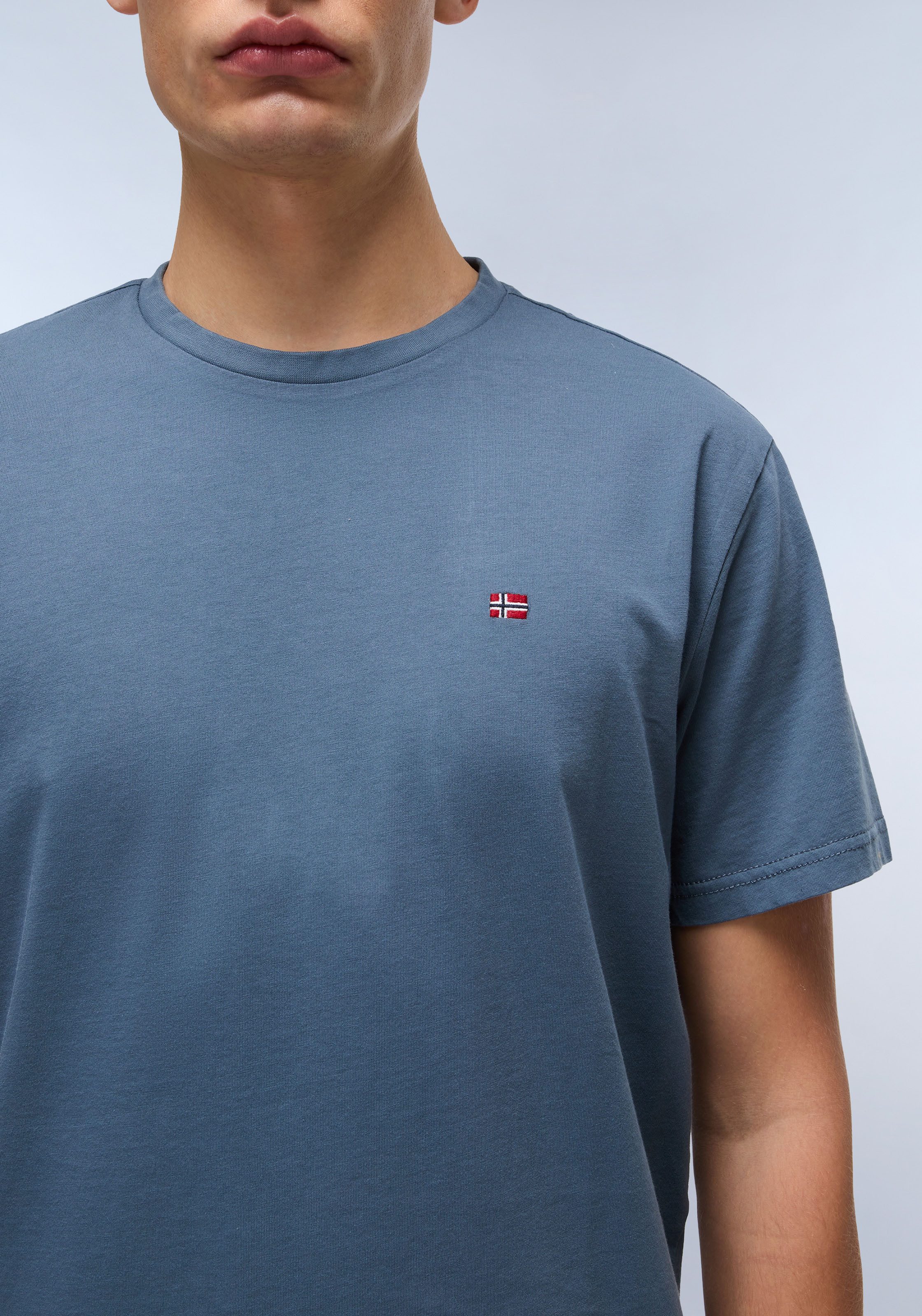 Napapijri T-shirt SALIS SS SUM SHARK SKIN HCB