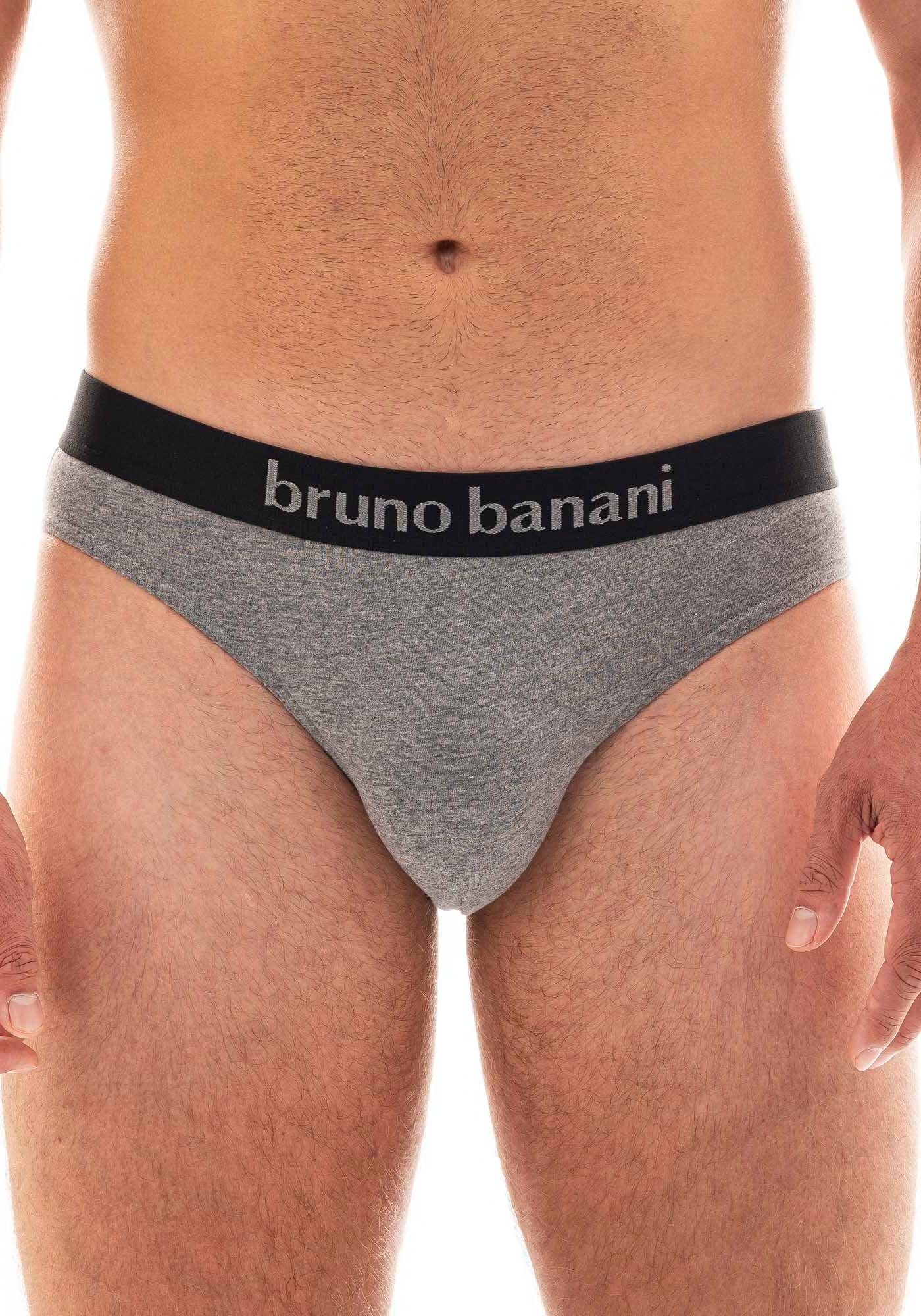 Bruno Banani Slip Flowing met logoband (2 stuks, Set van 2)