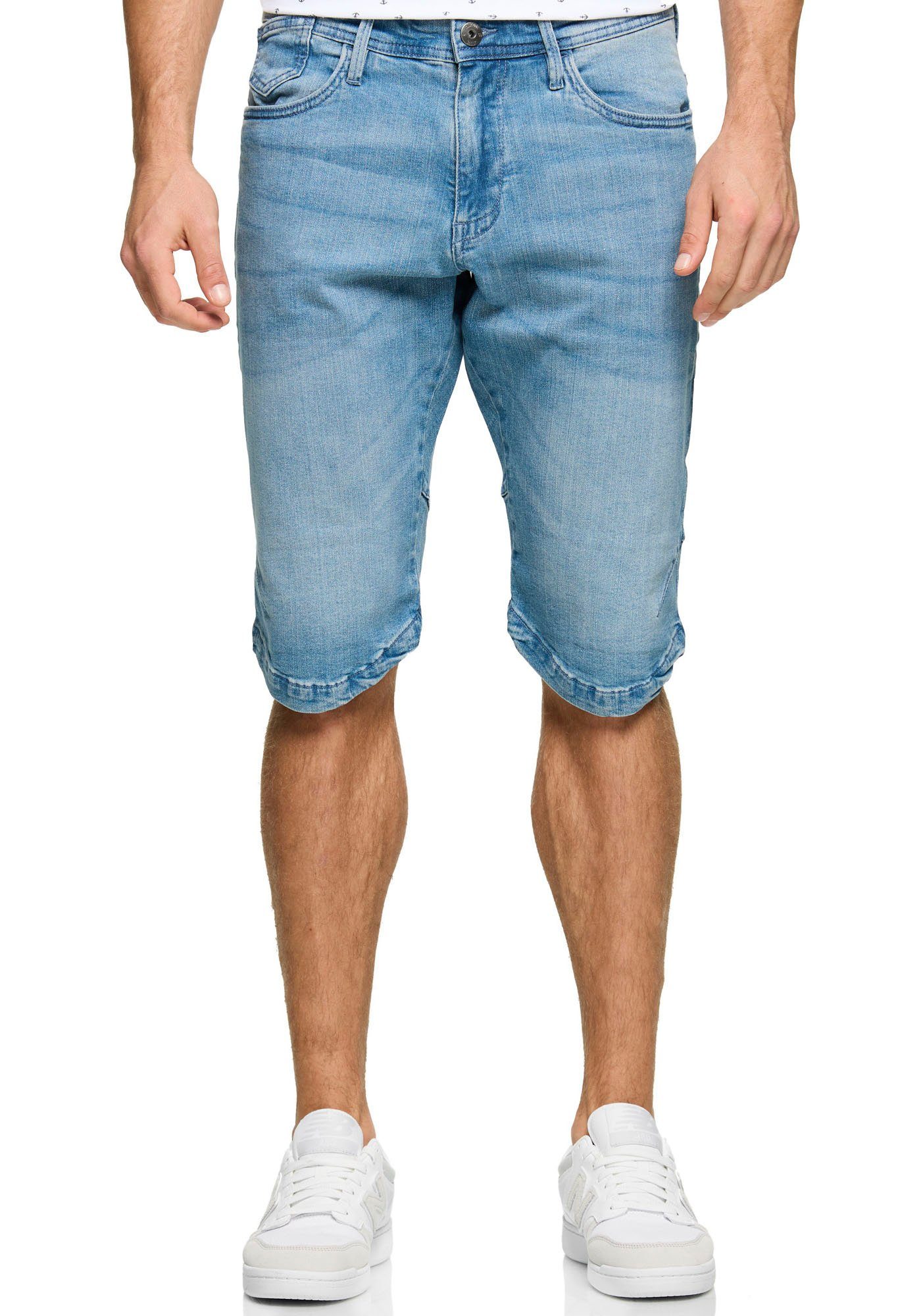 Indicode Short INKem heren bermuda broeken maat L blauw