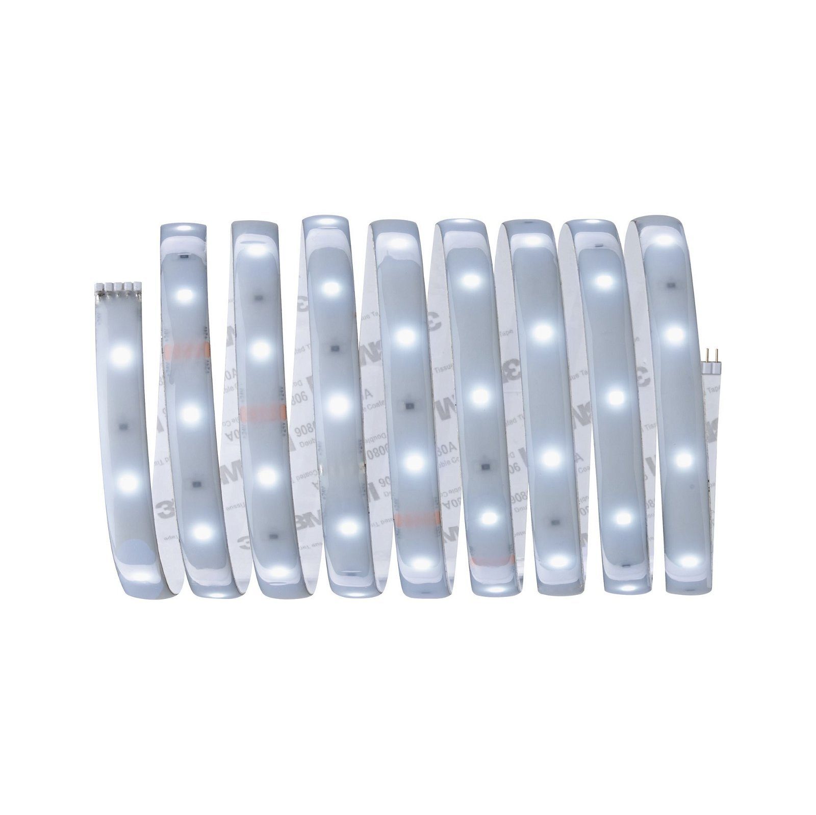 Paulmann Led-strepen MaxLED 250 Stripe 2,5m Daylight 6500K 10W 24V zilverkleur kunststof (1 stuk)
