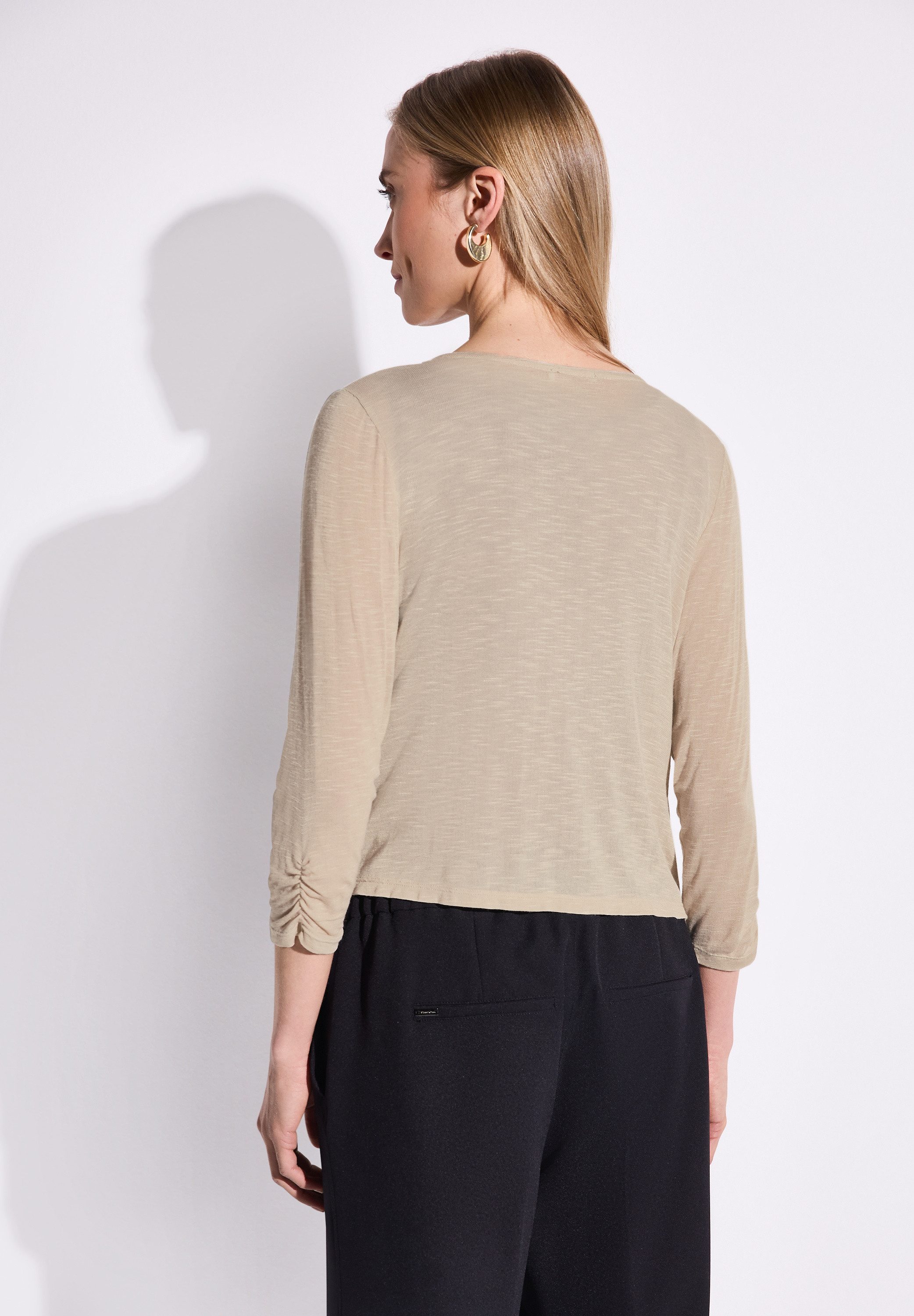 STREET ONE Shirtjasje Style Suse met 3/4-mouwen