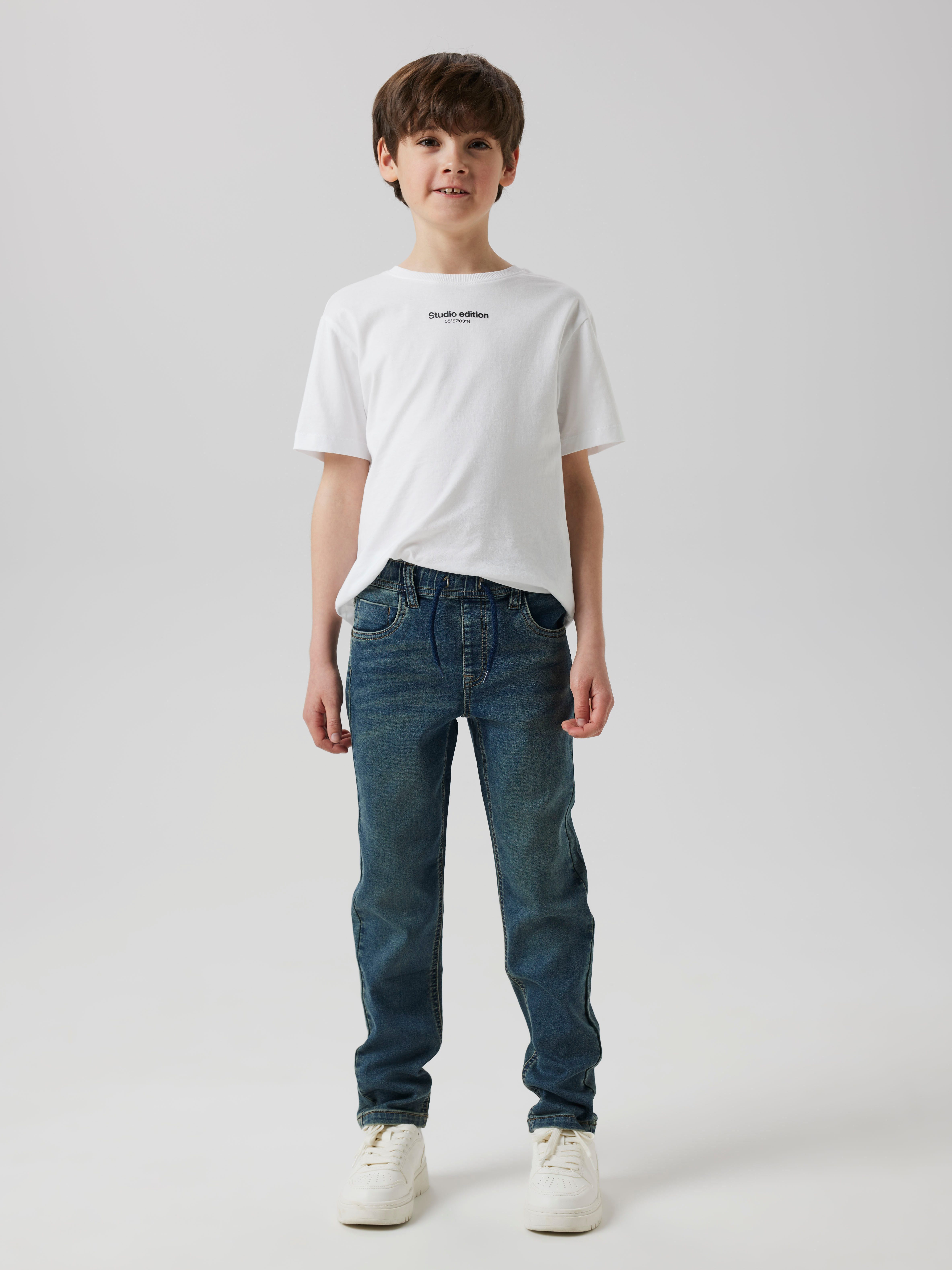 Name It Slim fit jeans NKMRYAN SLIM SWE JEANS 5225-TH NOOS