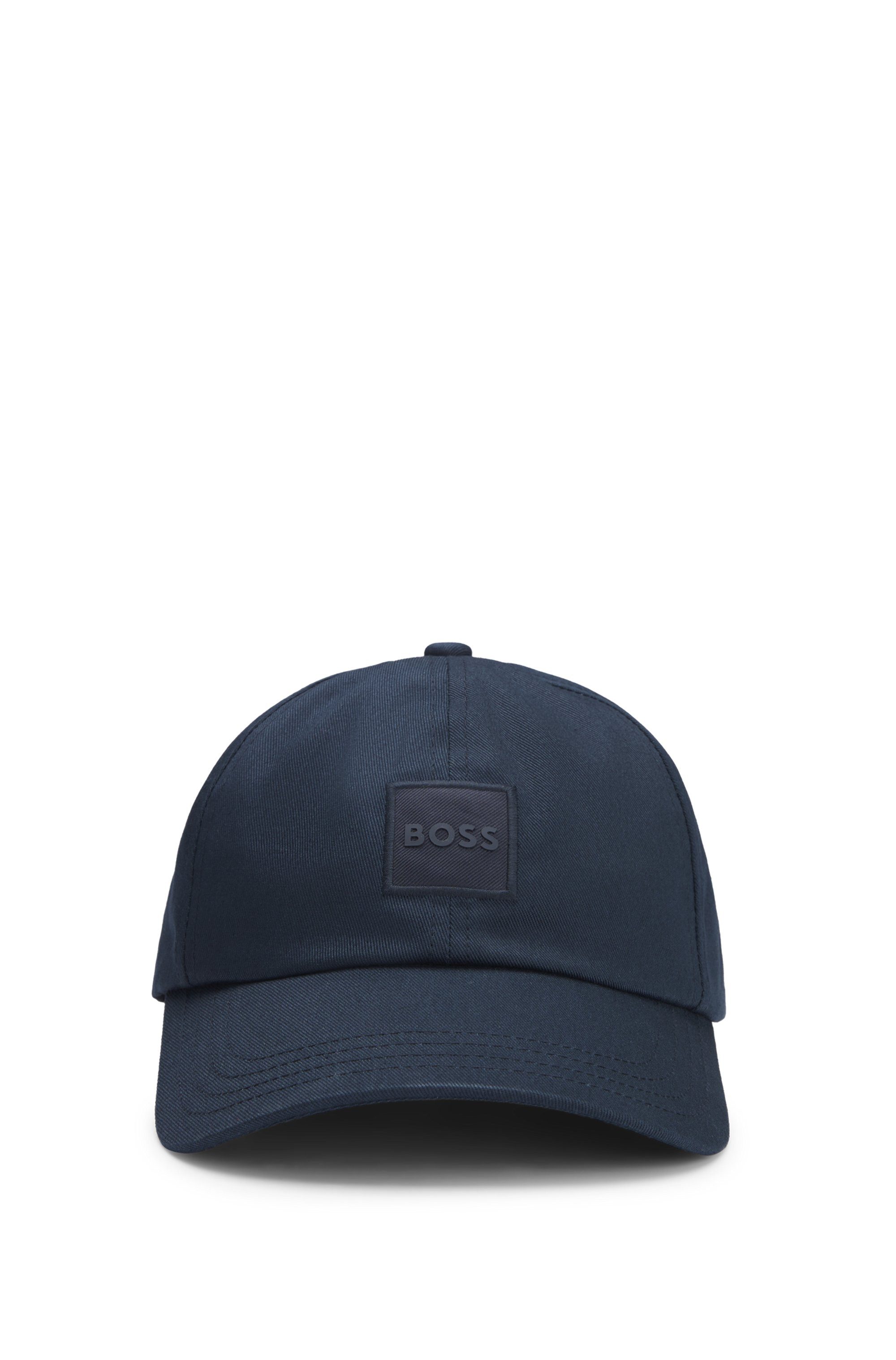 Boss Orange Baseball pet Derrel-PL met slogan borduursel