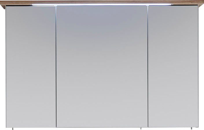 Saphir Spiegelkast Quickset 923 Badkamermeubel, 3 spiegeldeuren, 6 legplanken, 115 cm breed