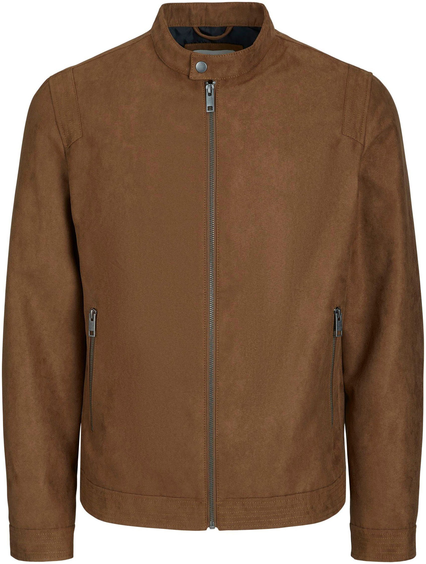 Jack & Jones Bikerjack JJEROCKY CLEAN JACKET NOOS