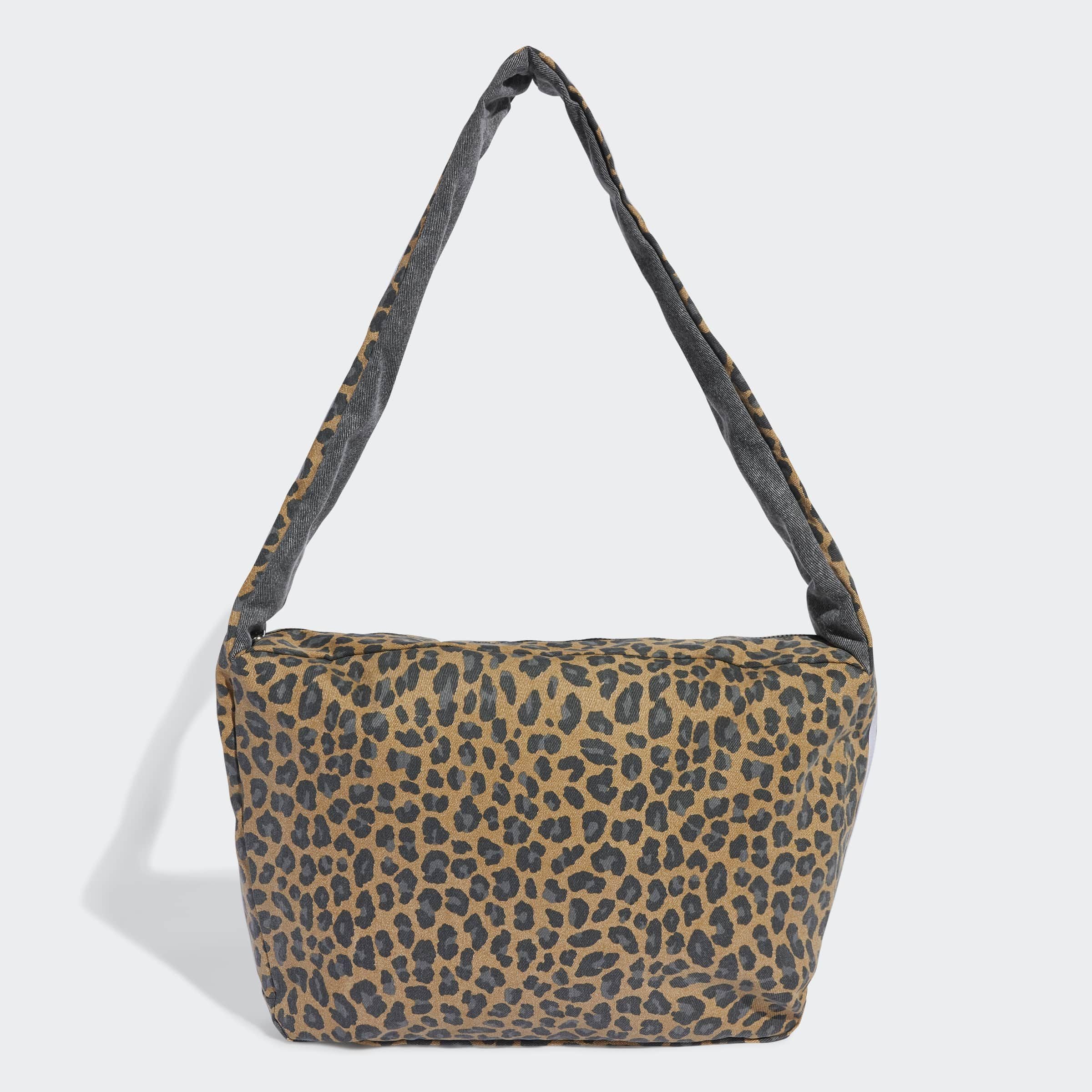 adidas Originals Sporttas LEO L BAG Luipaardprint shopper, ritssluiting