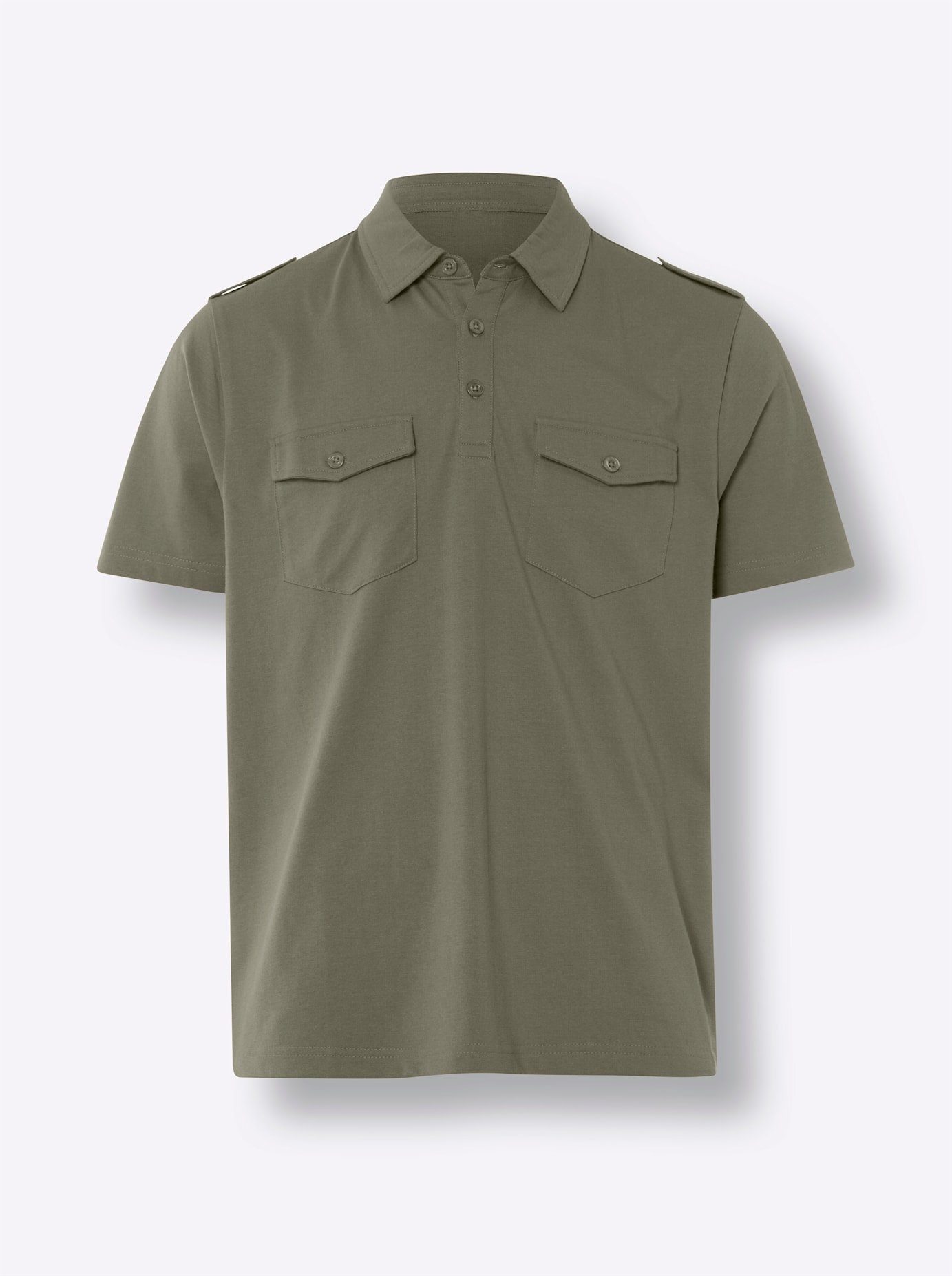 Classic Poloshirt met korte mouwen (1-delig)