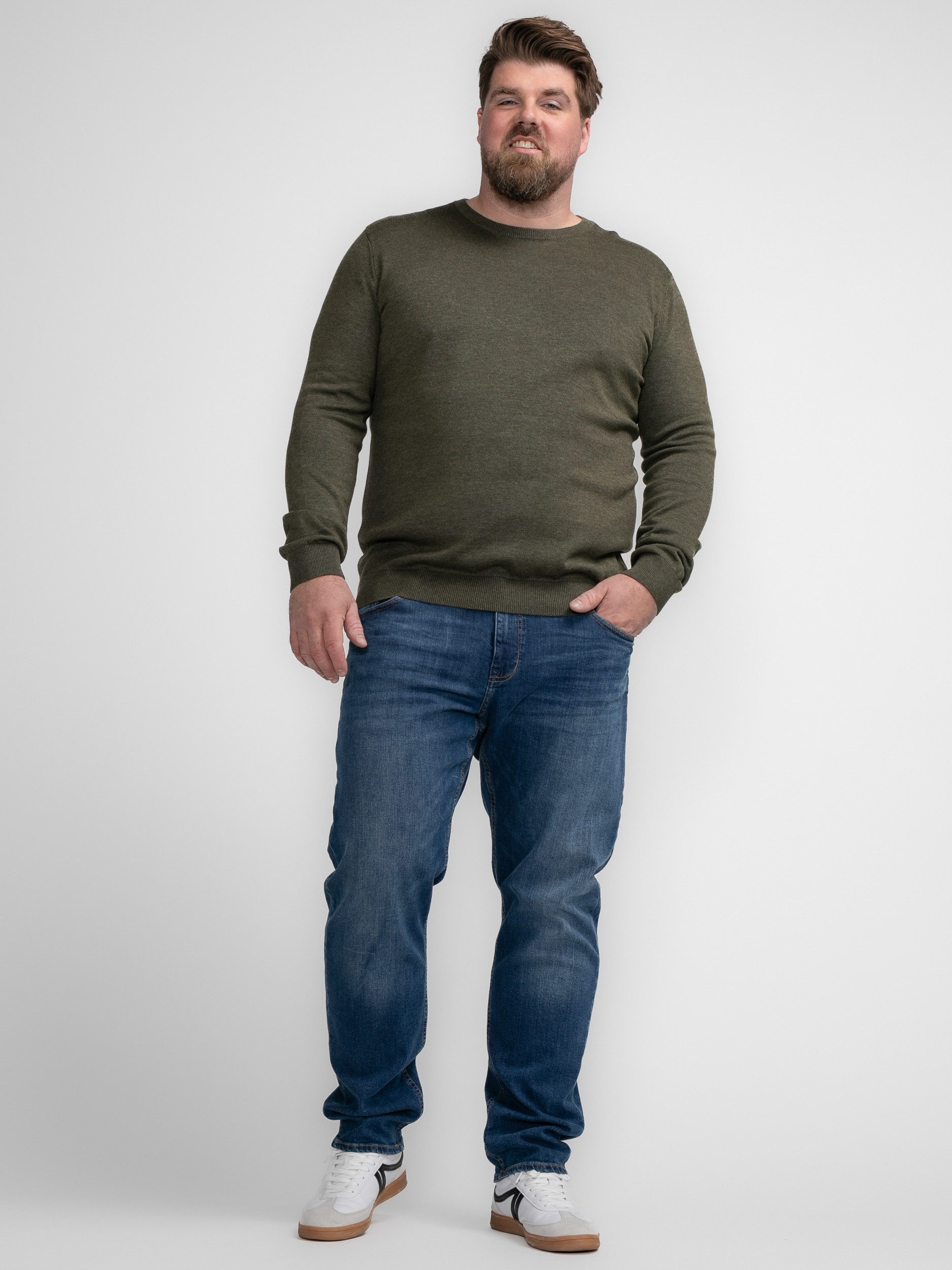 Petrol Industries Trui met ronde hals Men Knitwear Round Neck Basic