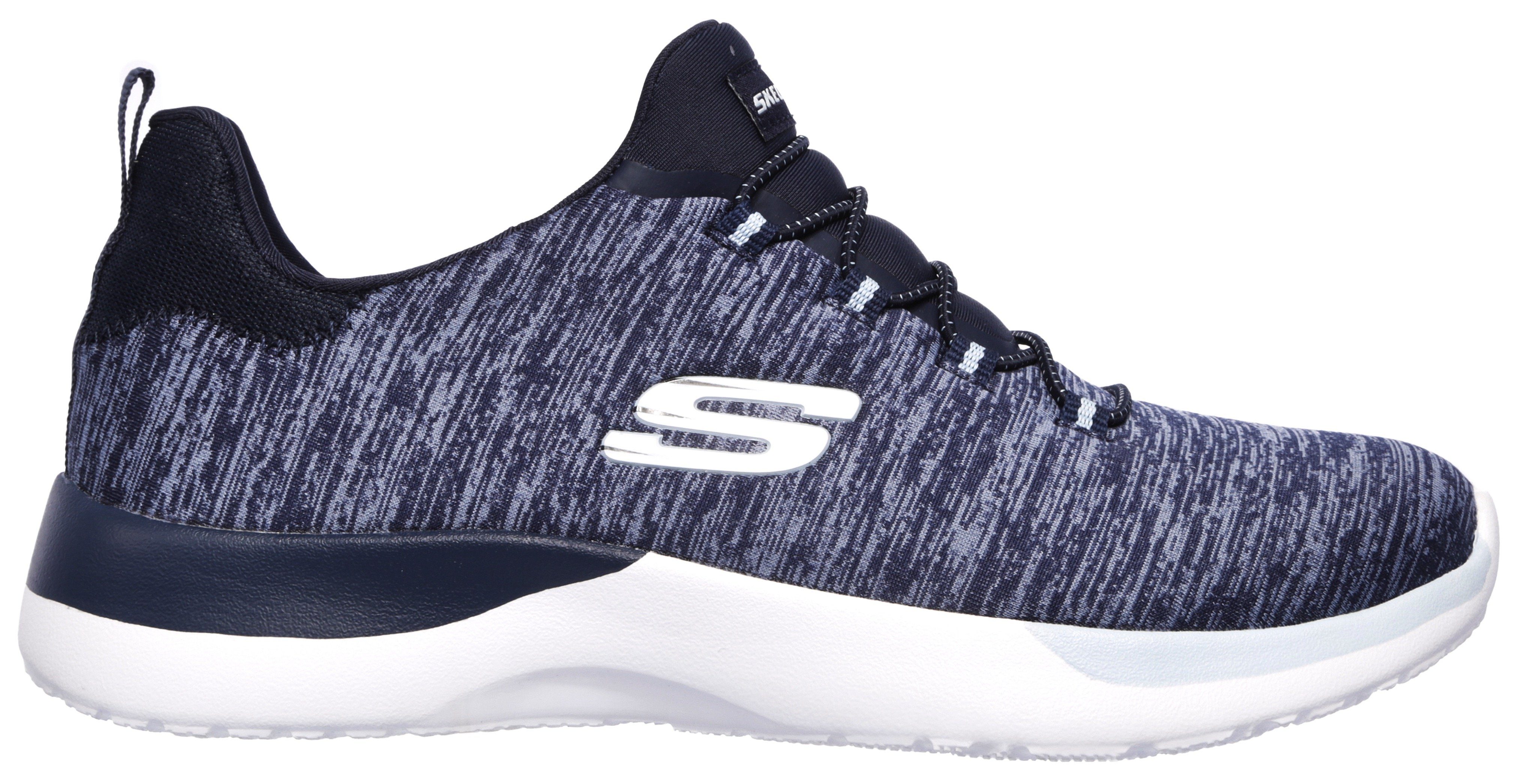 Skechers Slip-on sneakers DYNAMIGHT-BREAK-THROUGH Trainingsschoen, vrijetijdsschoen met praktische Gummitrek